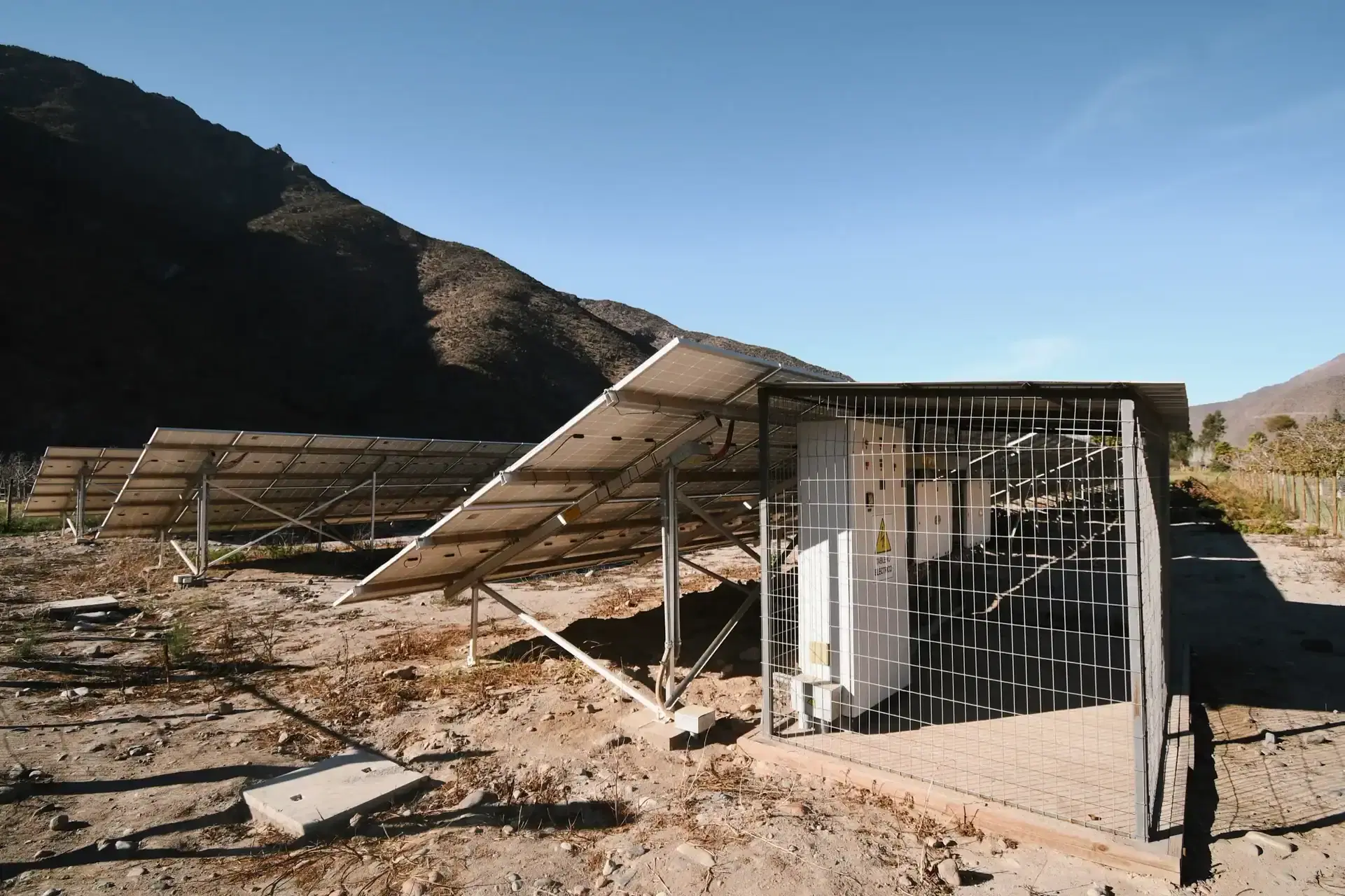 Instalación solar Casa Molle