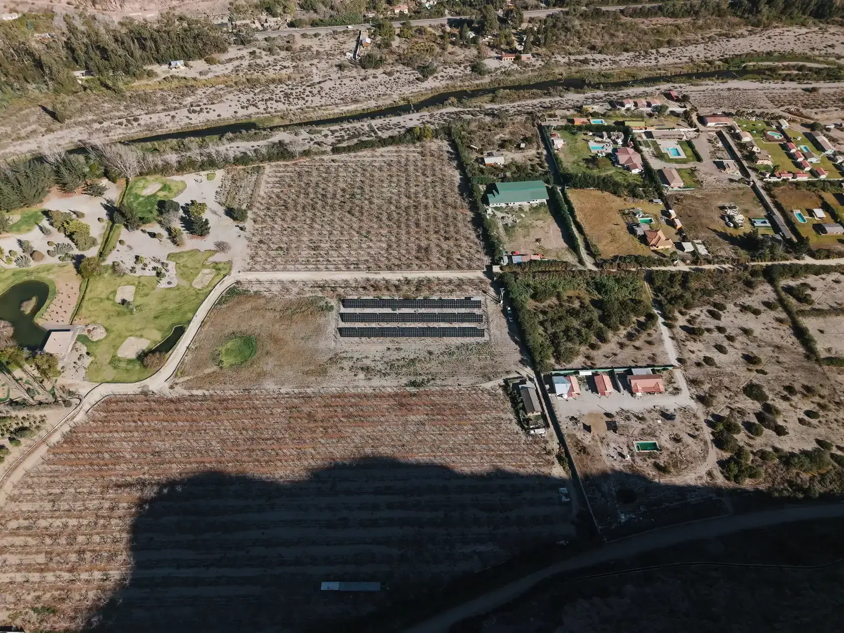 Instalación solar Casa Molle