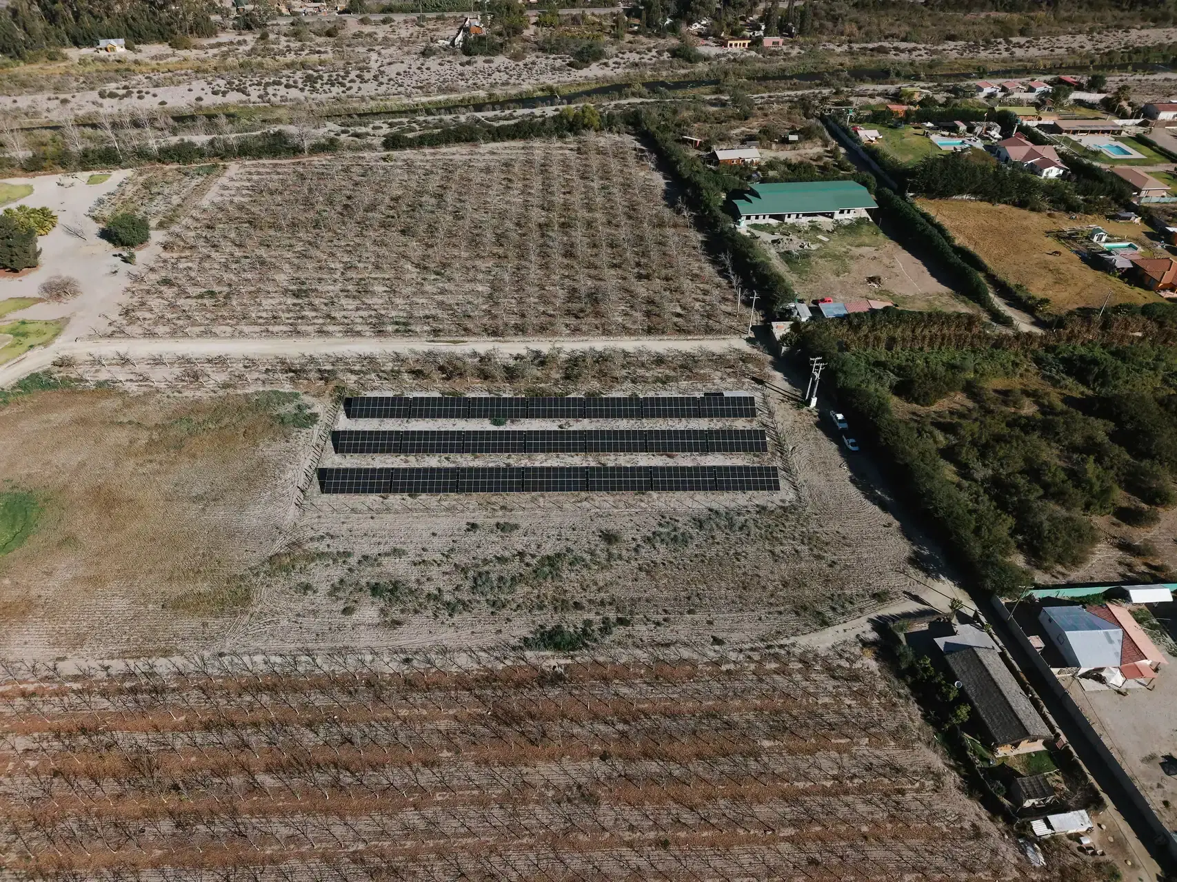 Instalación solar Casa Molle