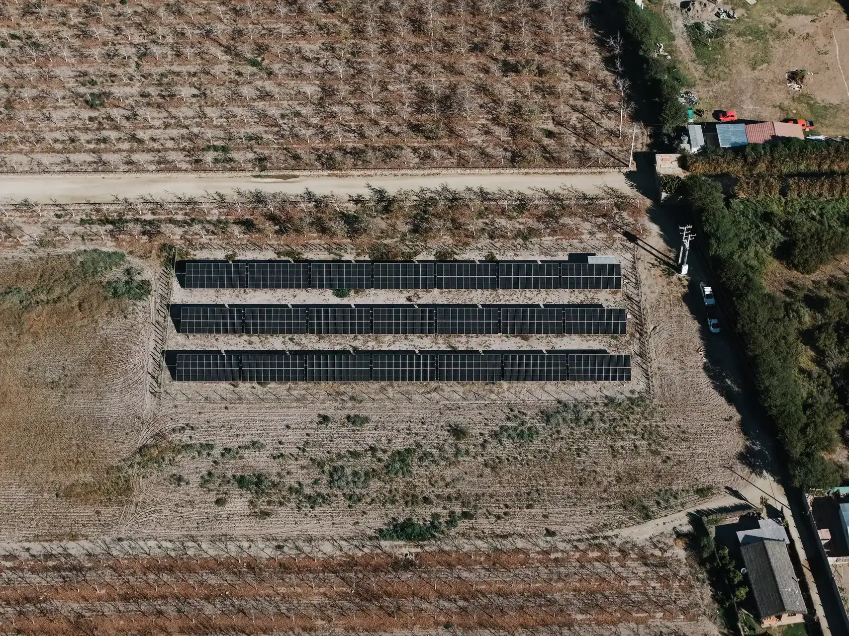 Instalación solar Casa Molle