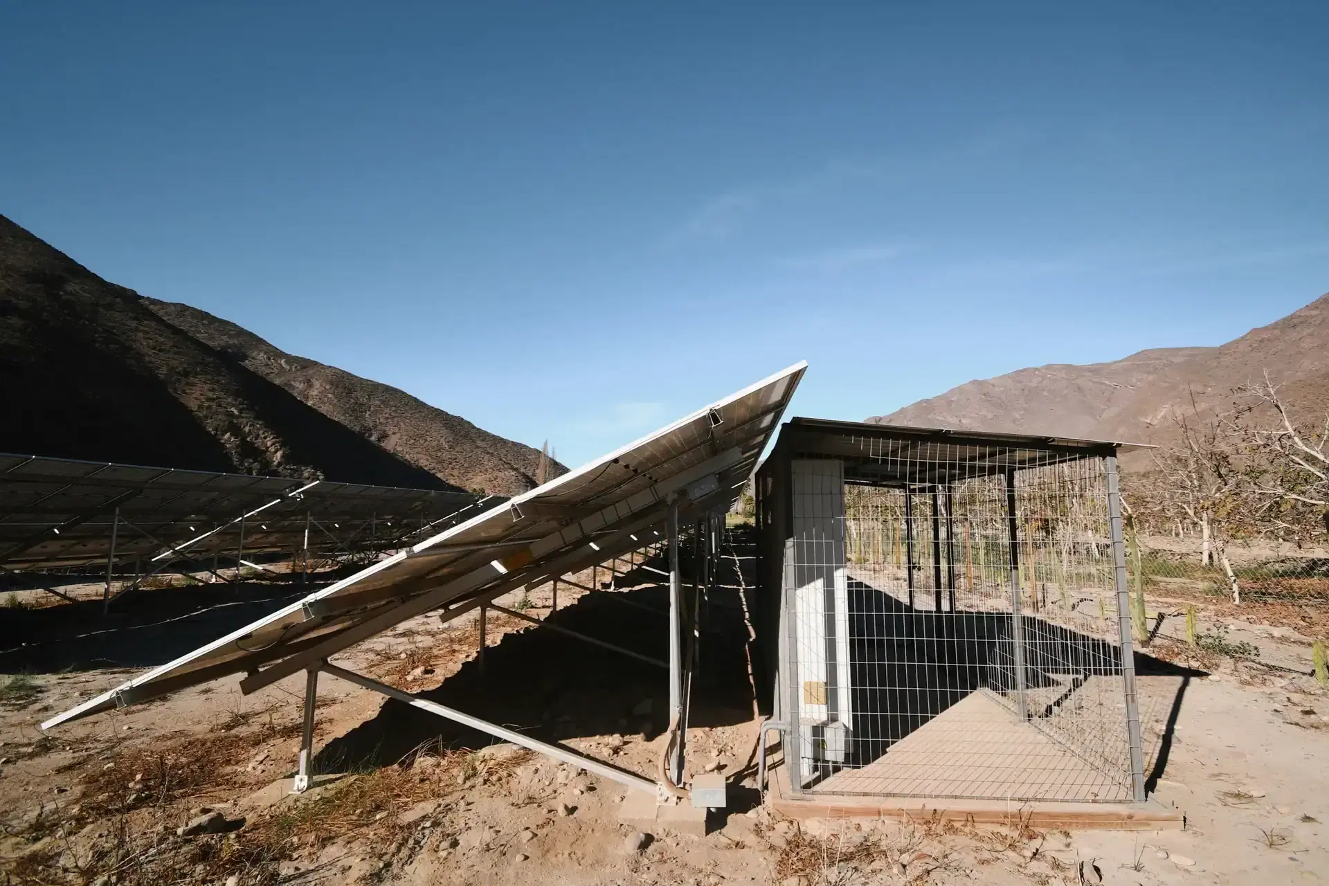Instalación solar Casa Molle