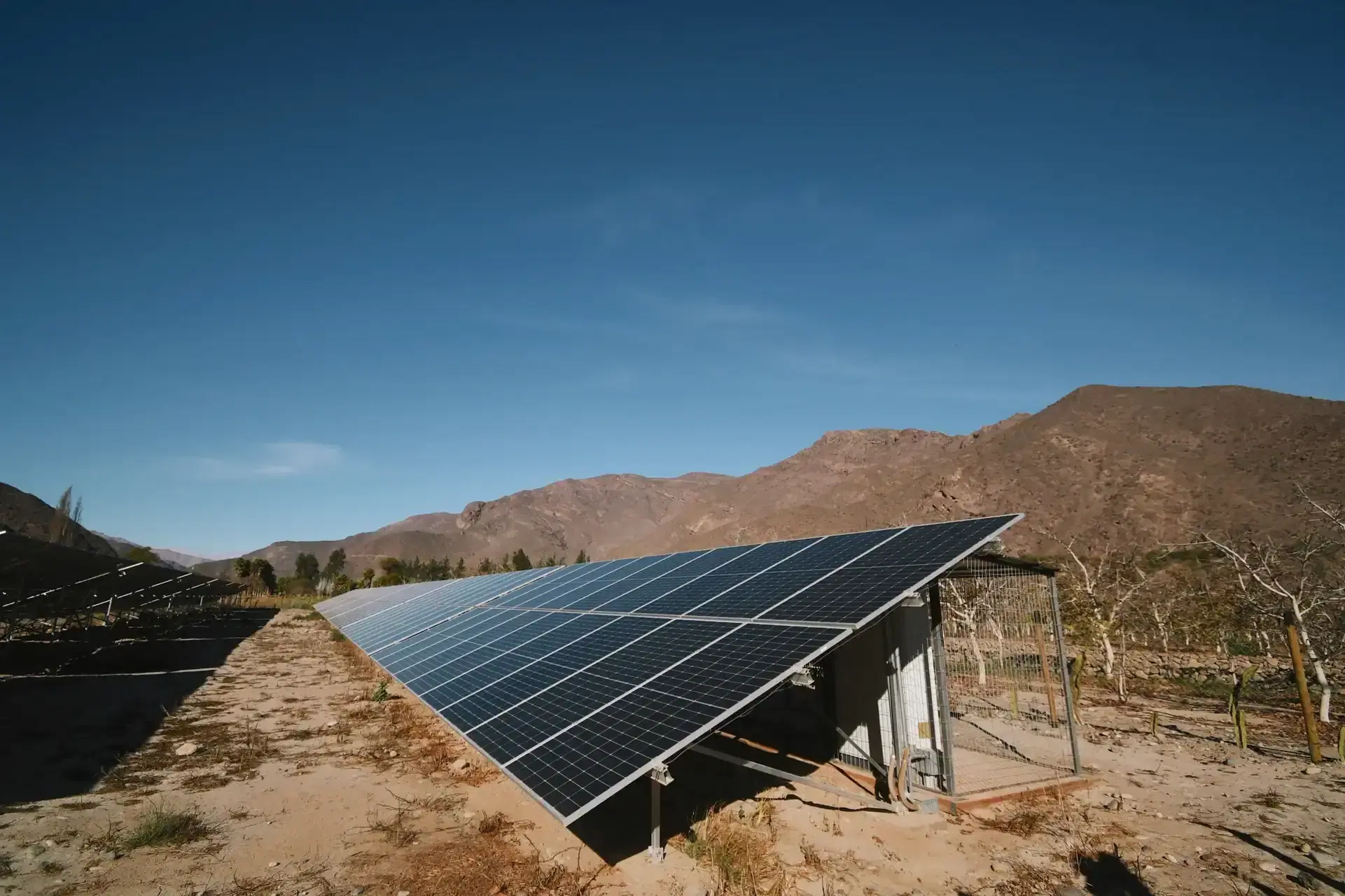 Instalación solar Casa Molle