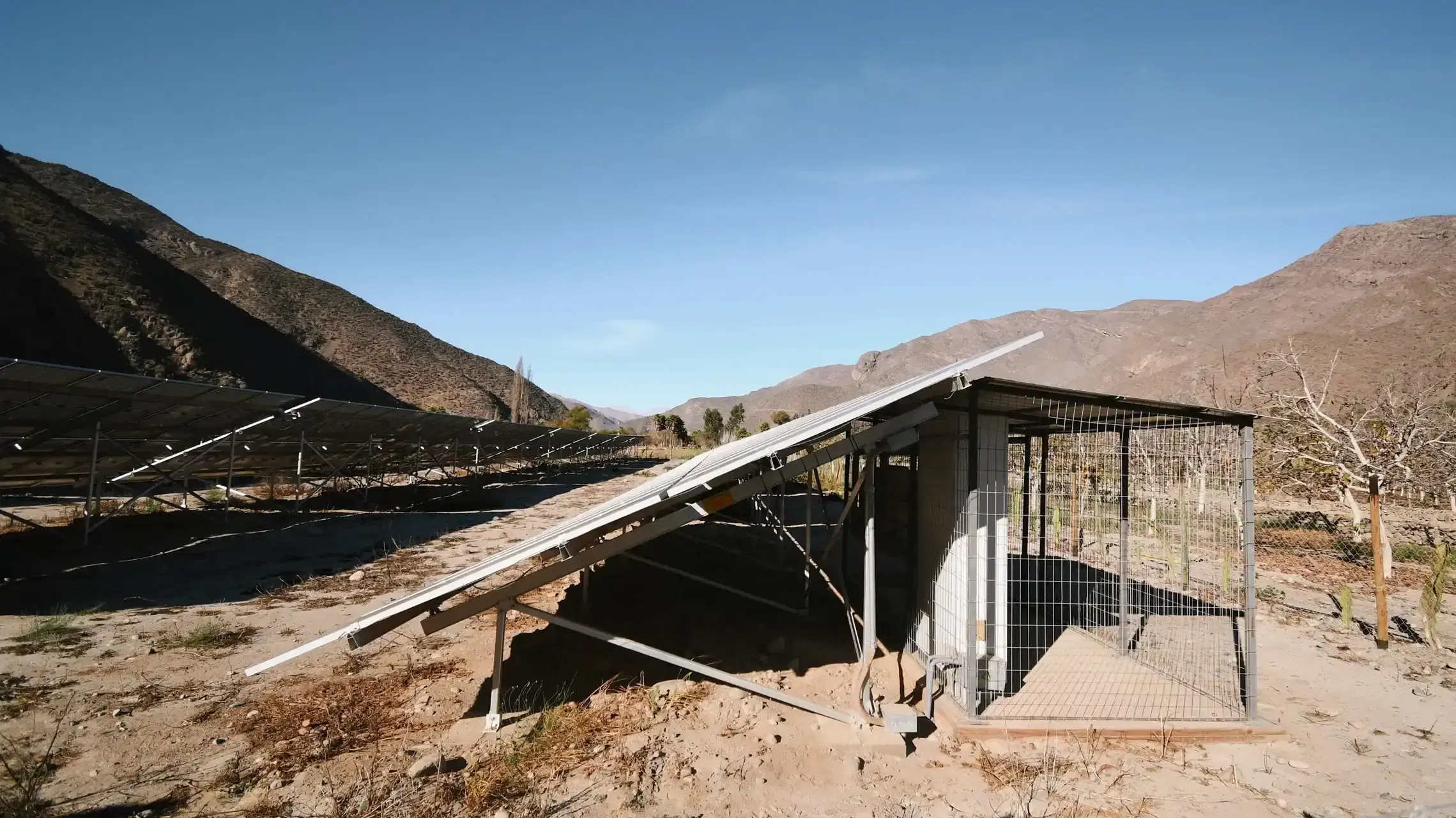 Instalación solar Casa Molle