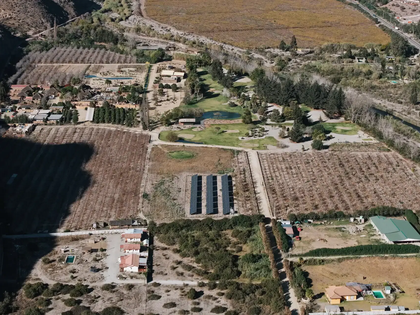 Instalación solar Casa Molle