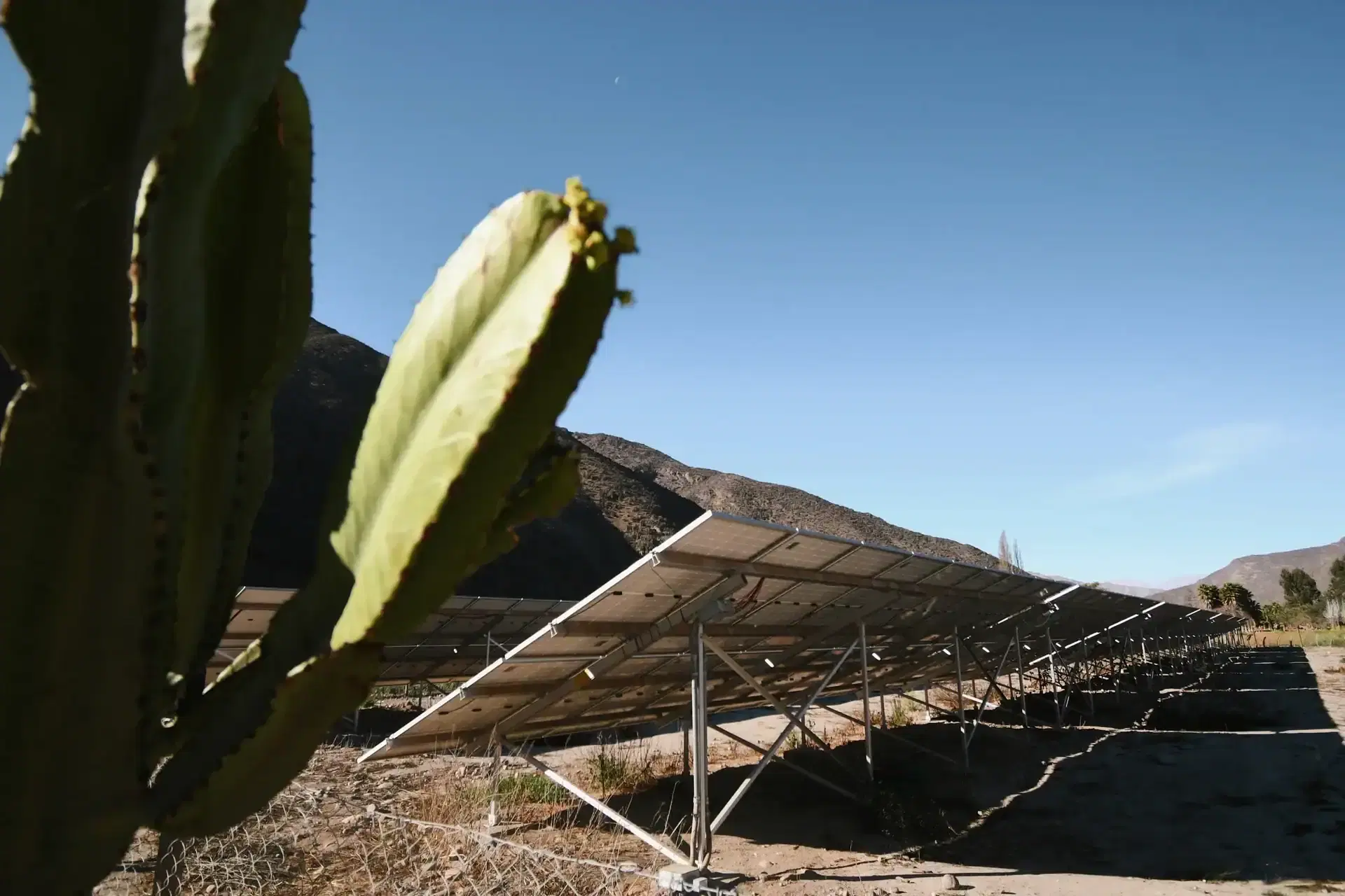 Instalación solar Casa Molle