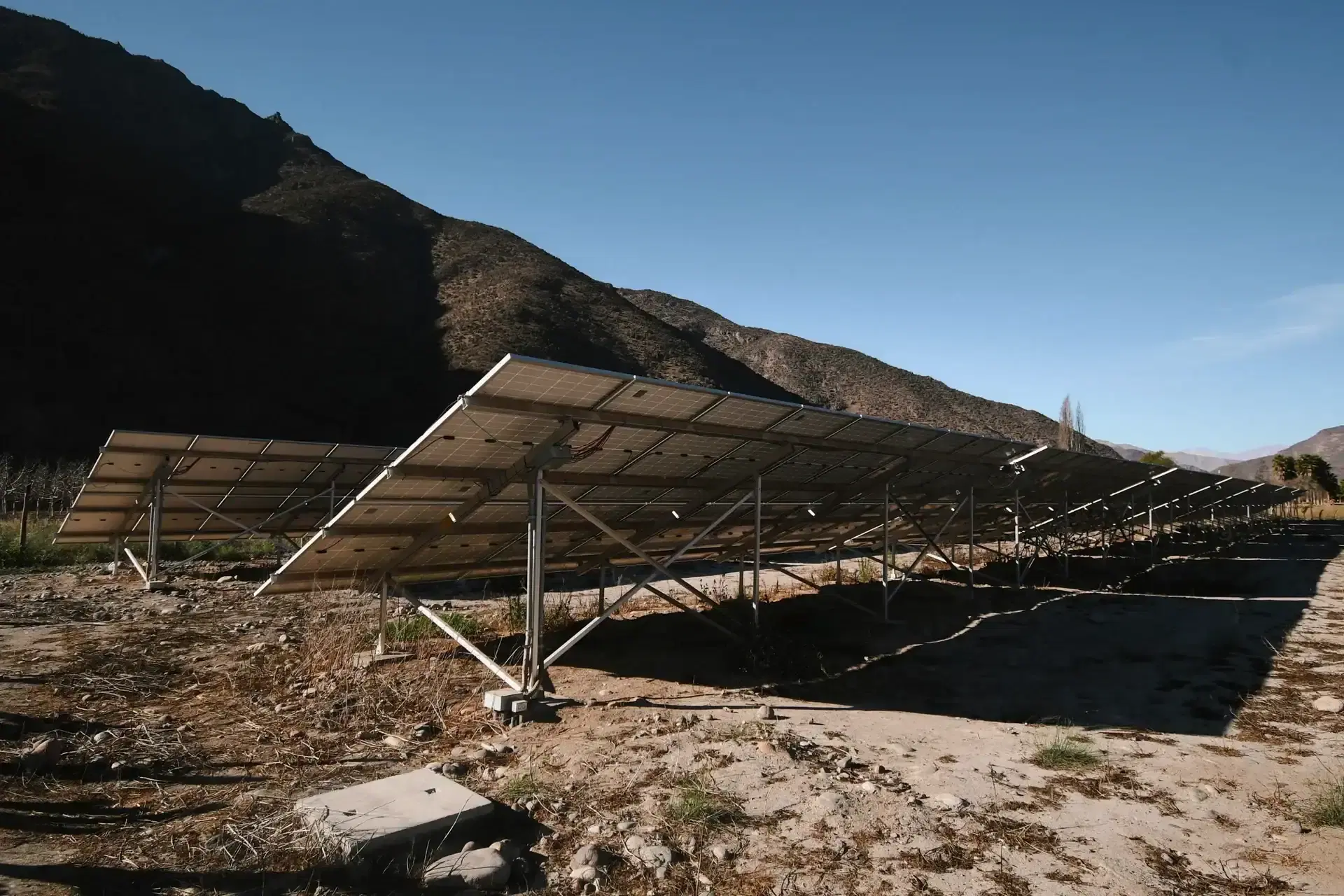 Instalación solar Casa Molle