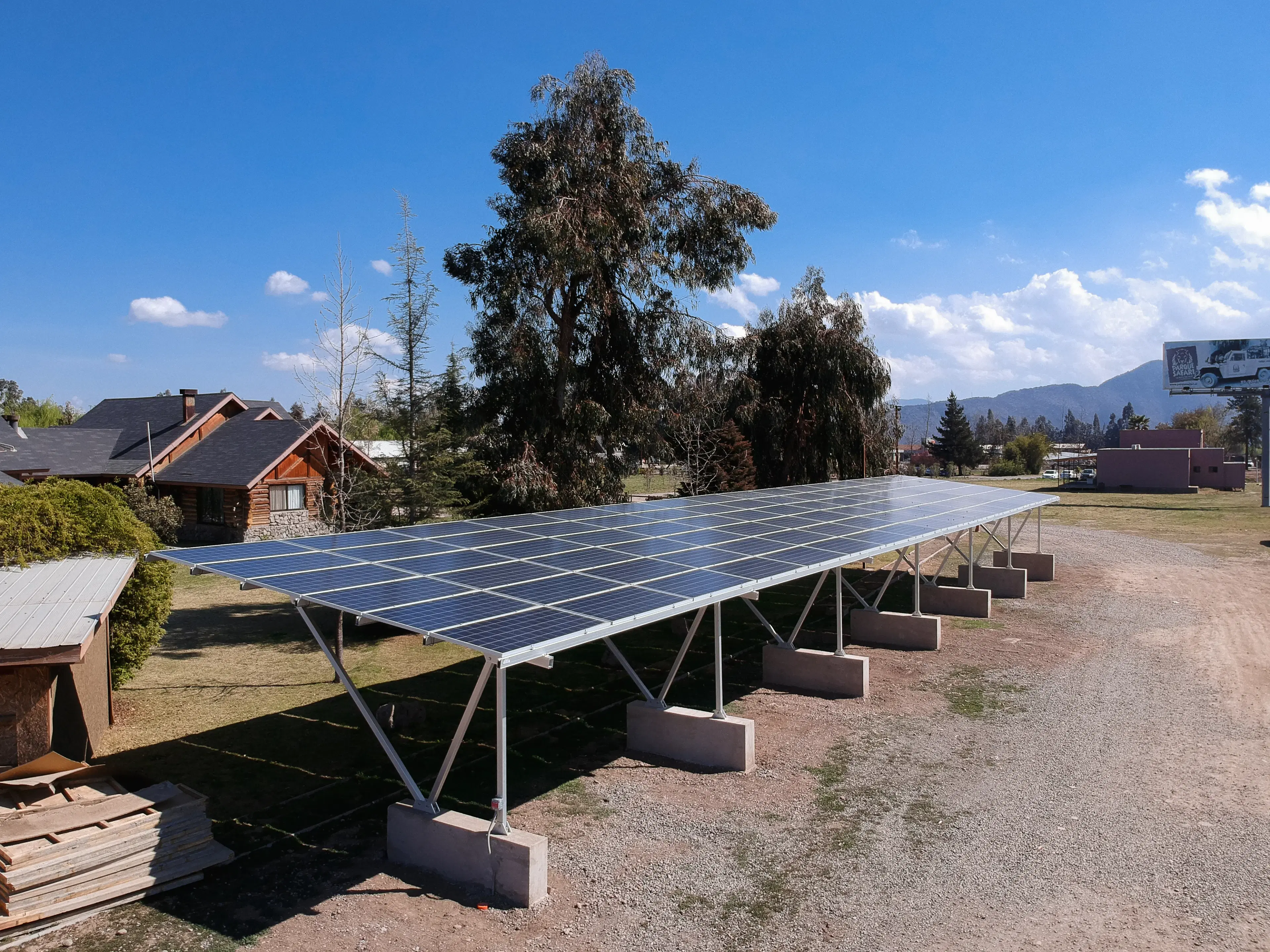 Instalación solar Centro de Eventos Casa de Palos