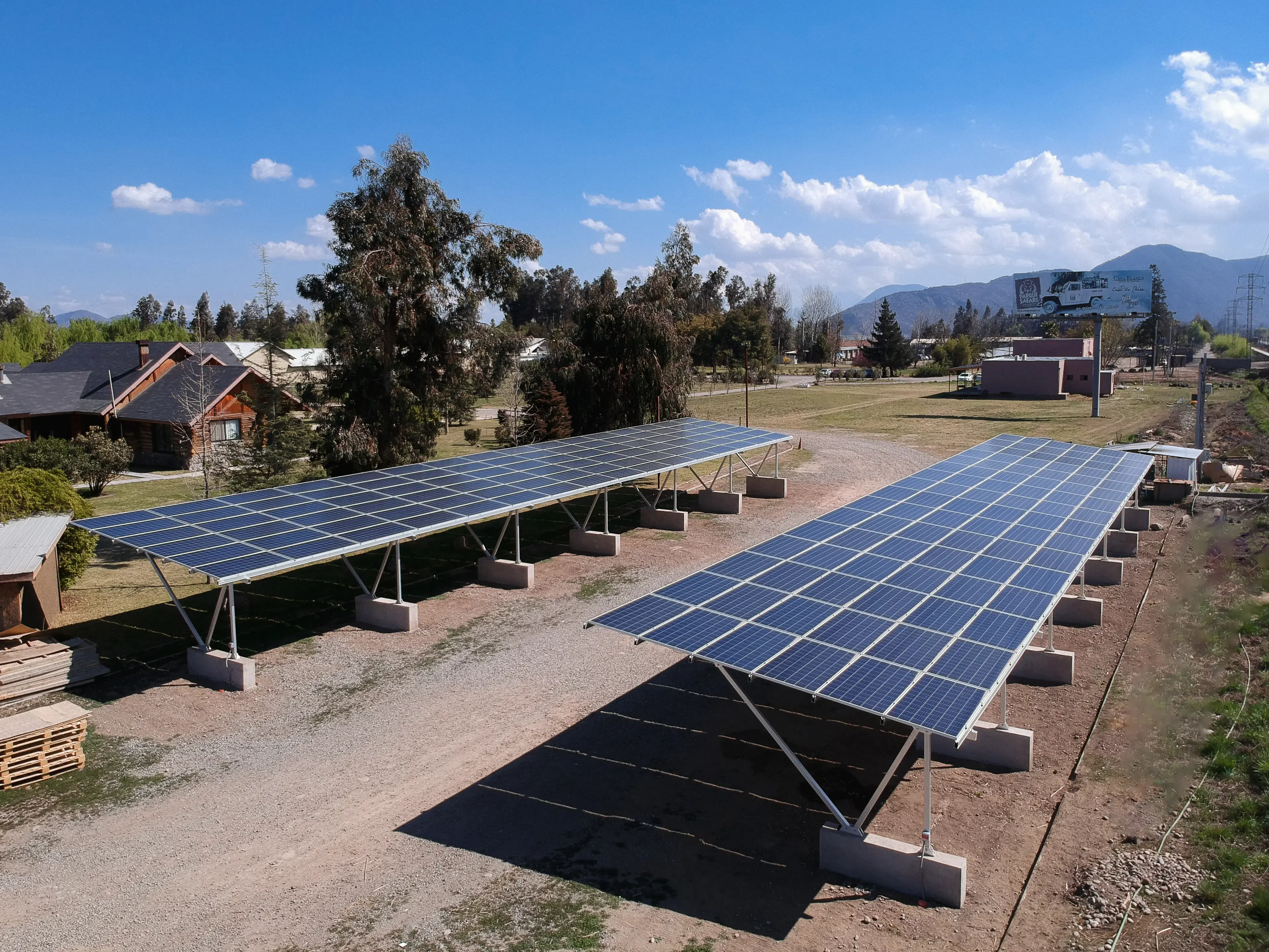 Instalación solar Centro de Eventos Casa de Palos