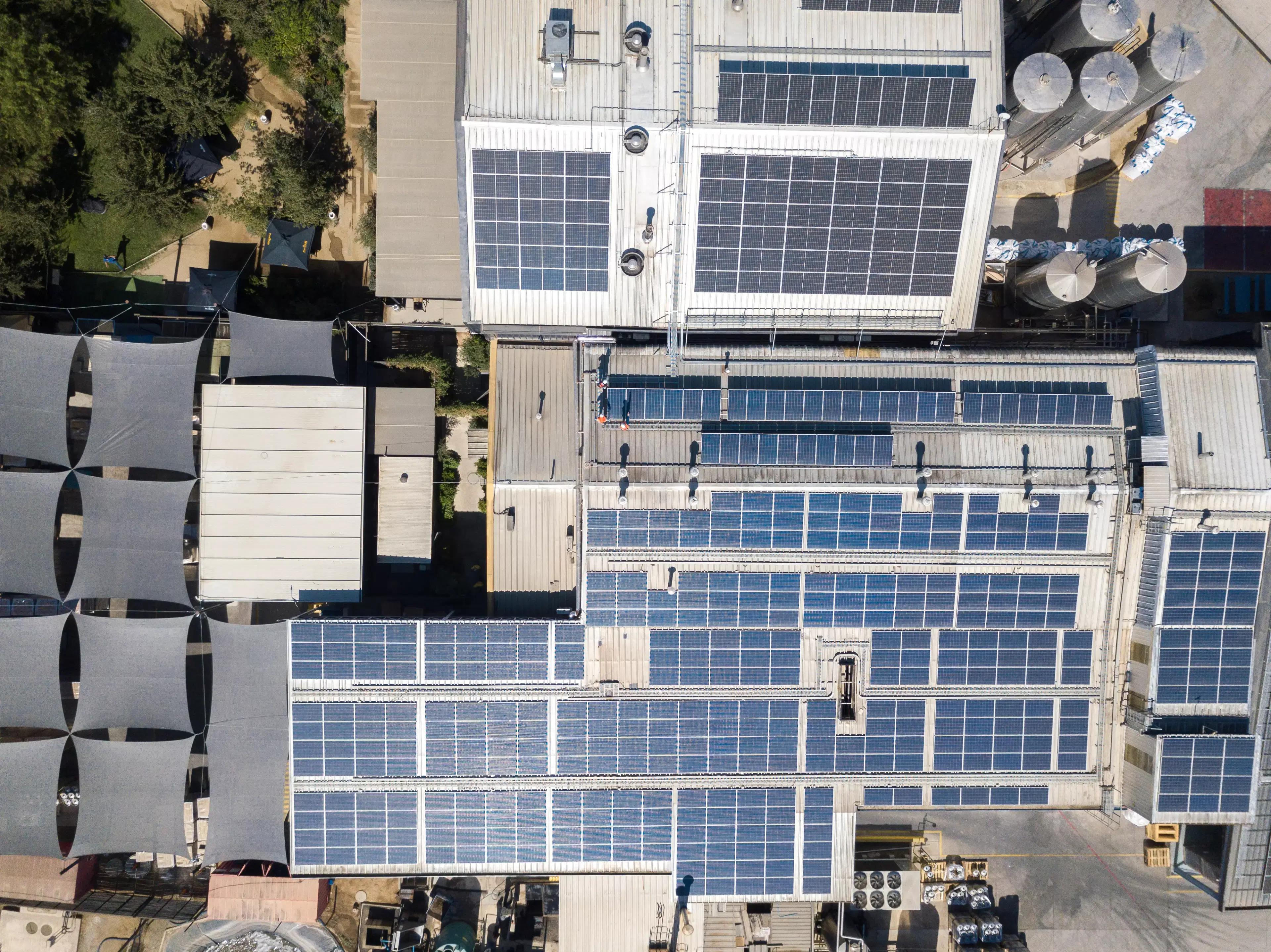 Instalación solar Cervecería Kross