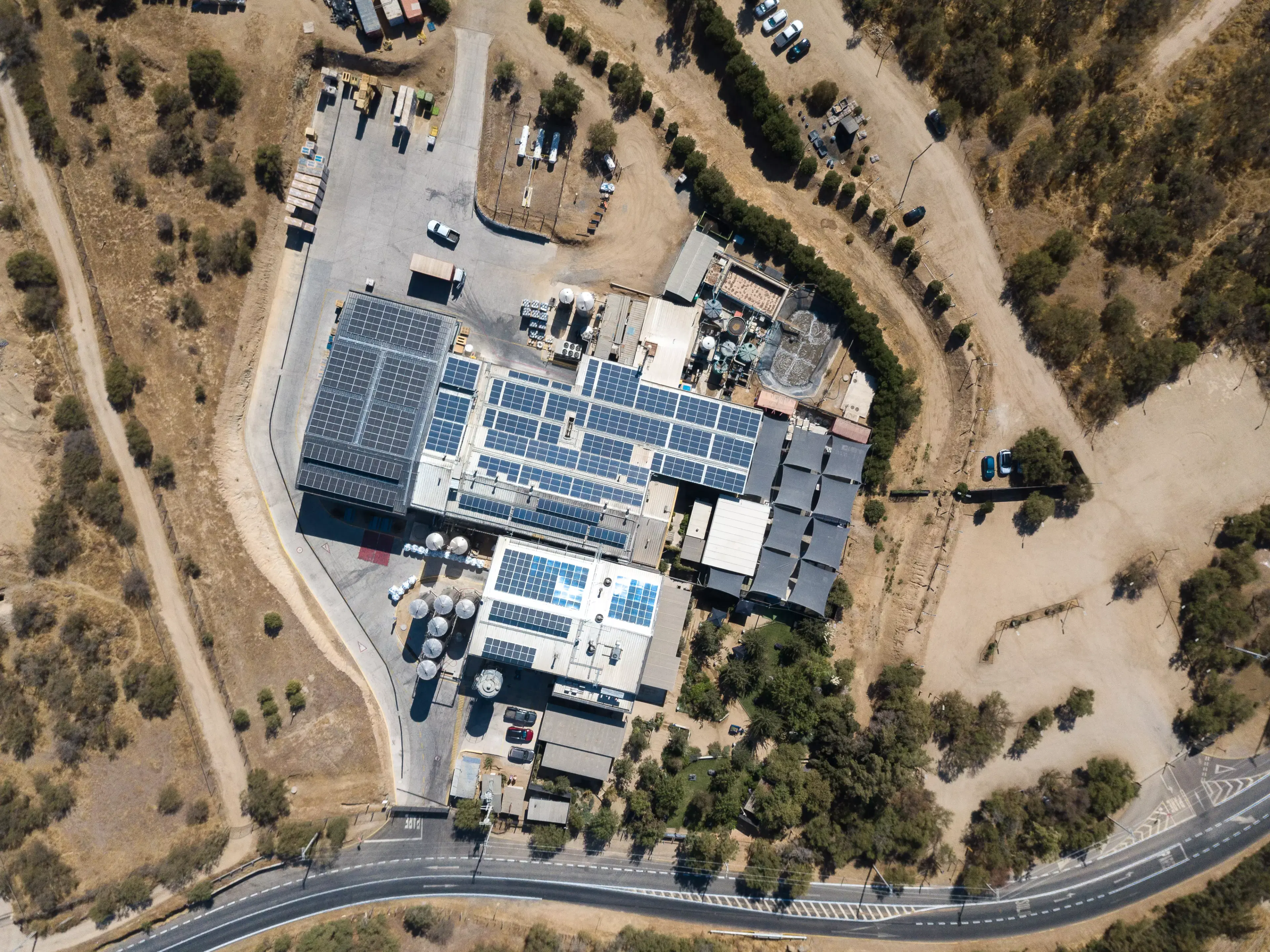 Instalación solar Cervecería Kross