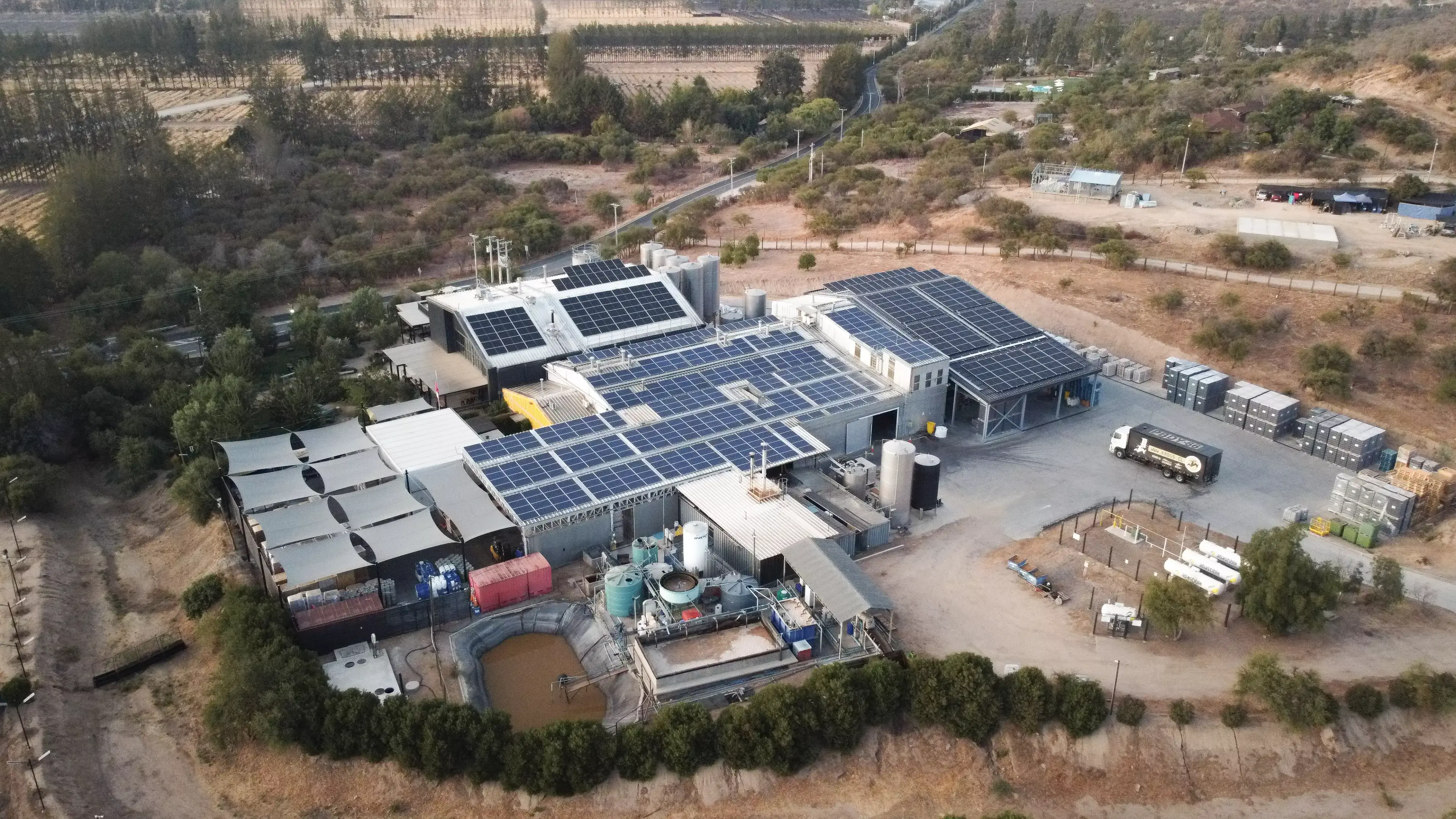 Instalación solar Cervecería Kross