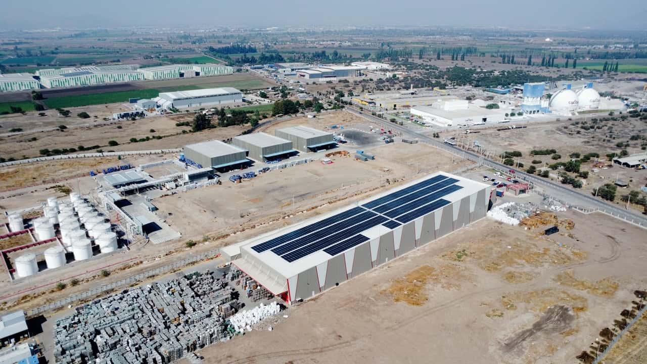 Instalación solar Coca Cola Recicla