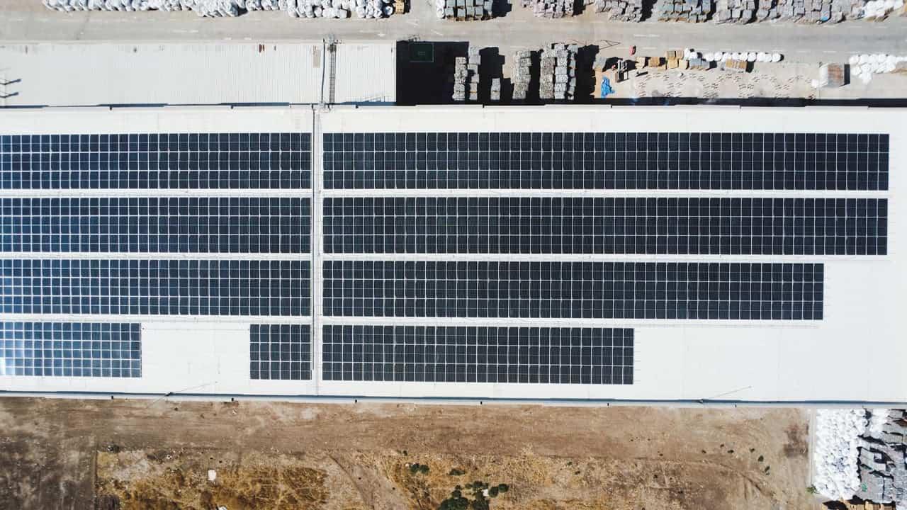 Instalación solar Coca Cola Recicla