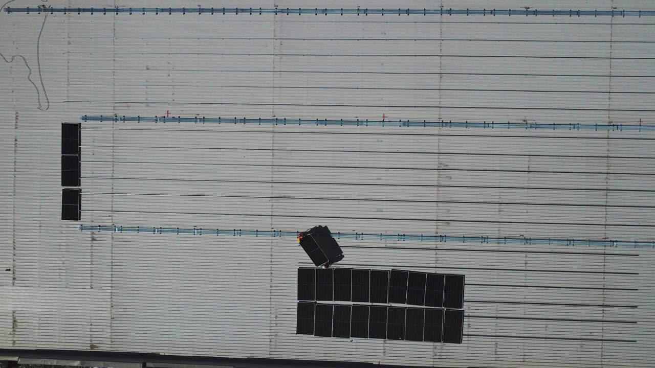 Instalación solar Coca Cola Recicla