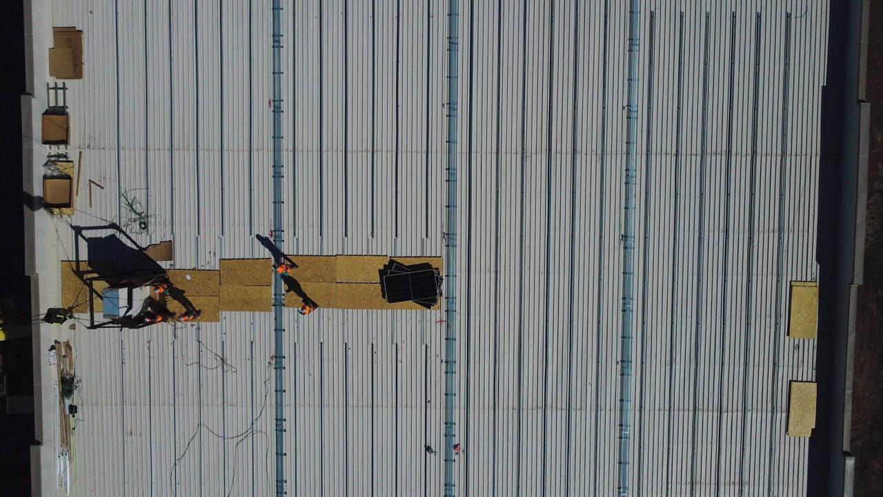 Instalación solar Coca Cola Recicla