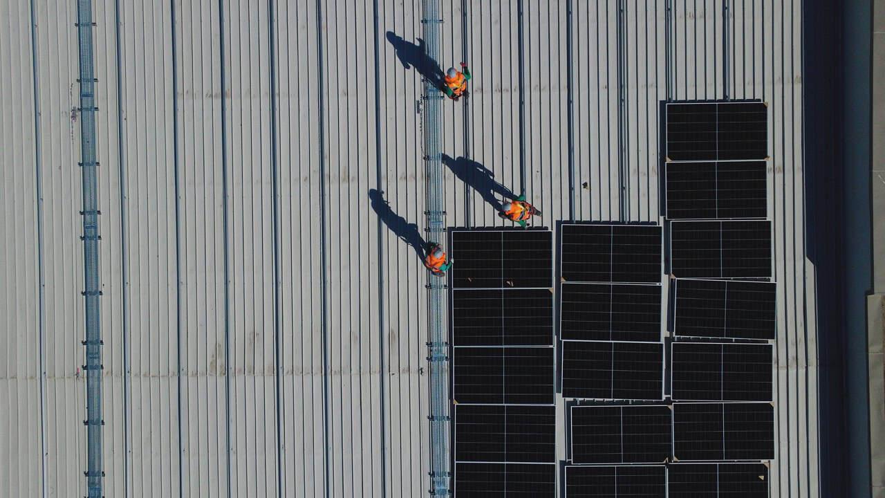 Instalación solar Coca Cola Recicla
