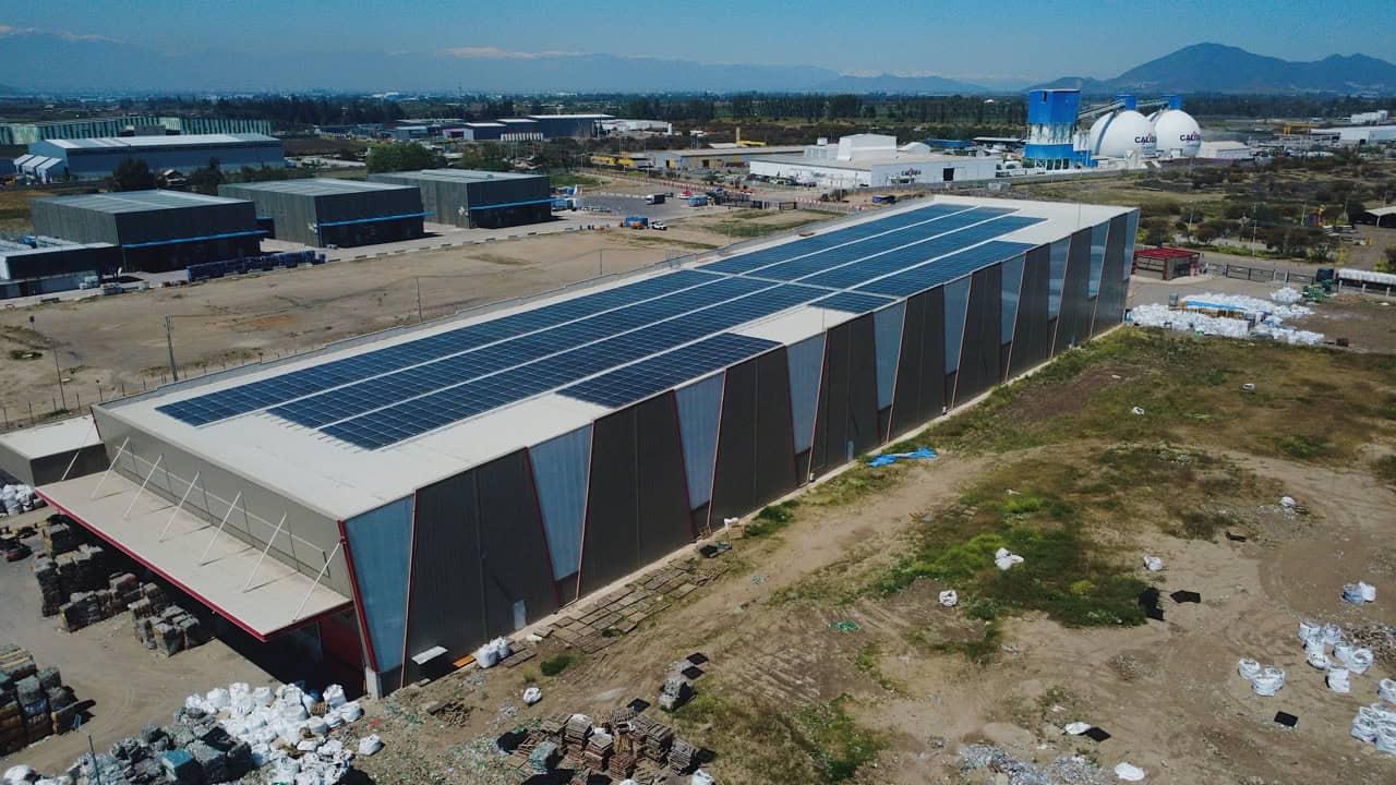 Instalación solar Coca Cola Recicla