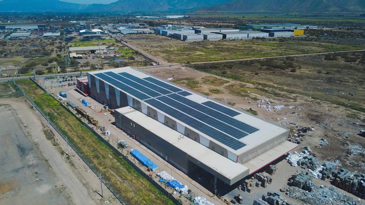 Instalación solar Coca Cola Recicla