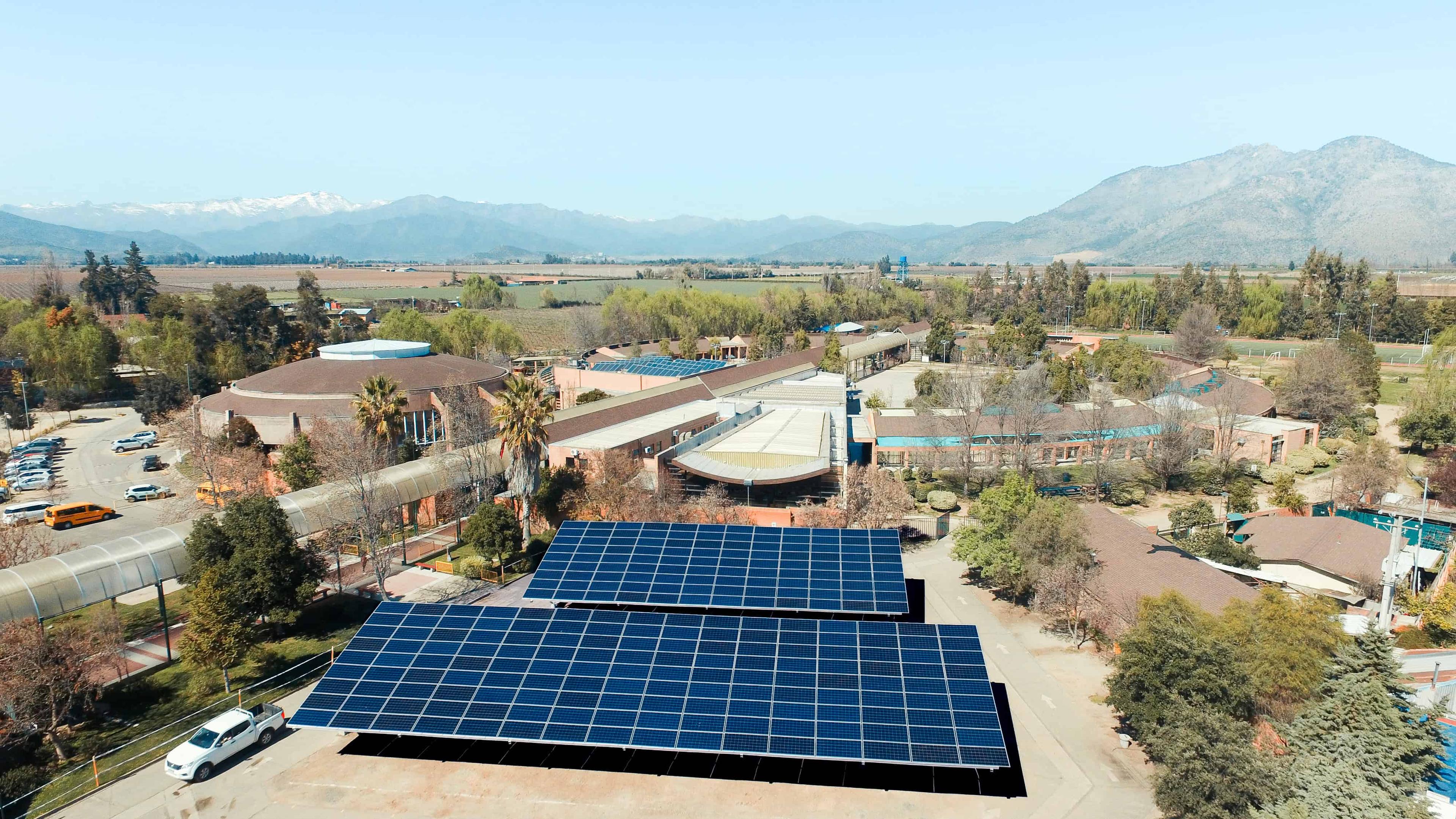 Instalación solar Colegio Coya
