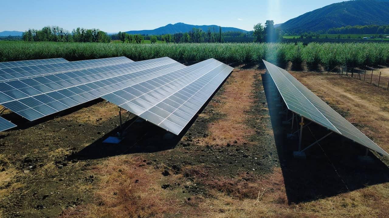 Instalación solar Garcés Fruit Las Vertientes