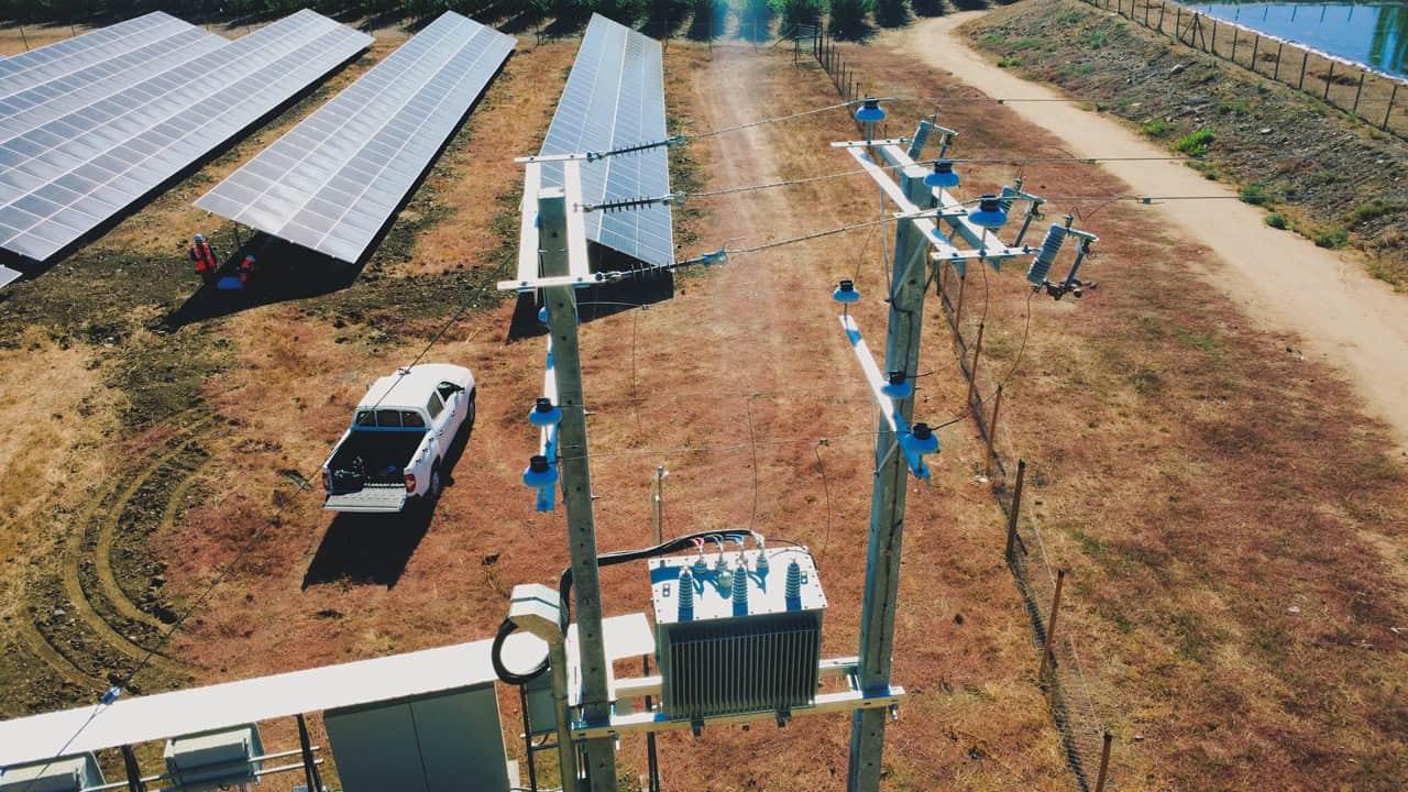 Instalación solar Garcés Fruit Las Vertientes