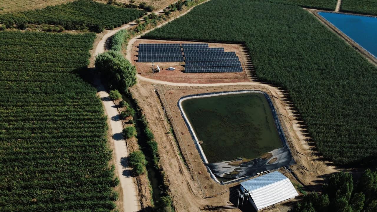 Instalación solar Garcés Fruit Las Vertientes