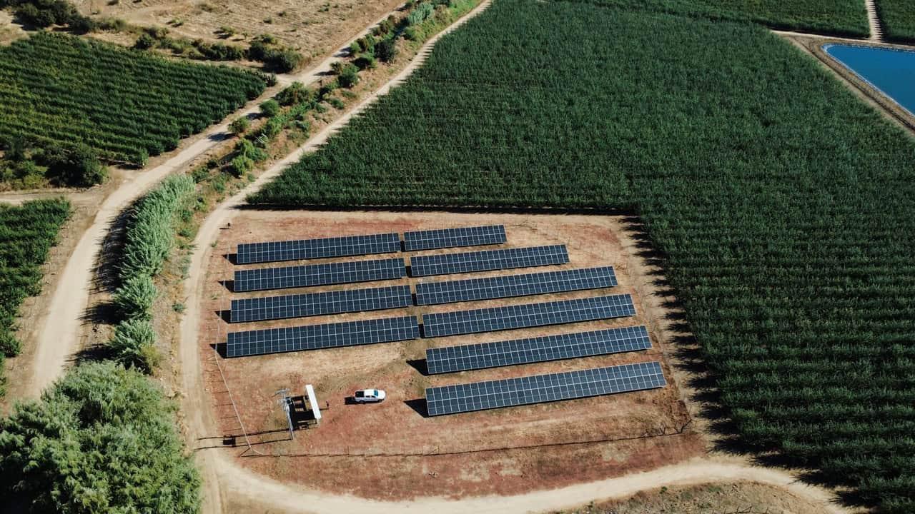 Instalación solar Garcés Fruit Las Vertientes