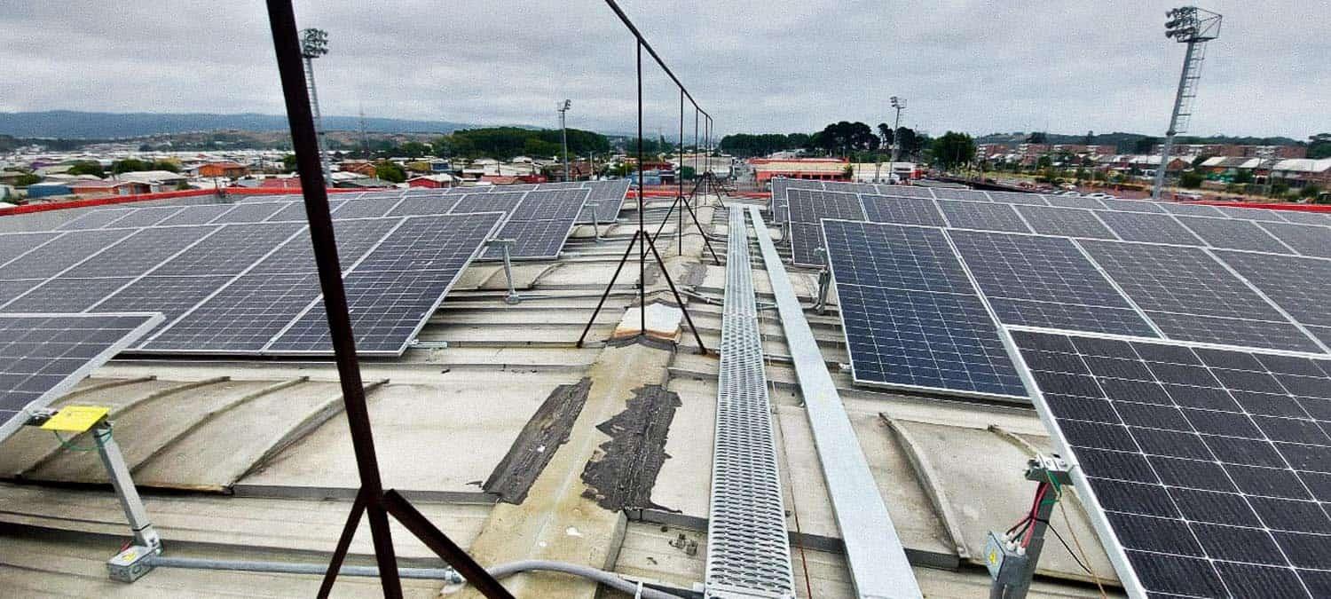 Instalación solar Grupo Patio Coronel