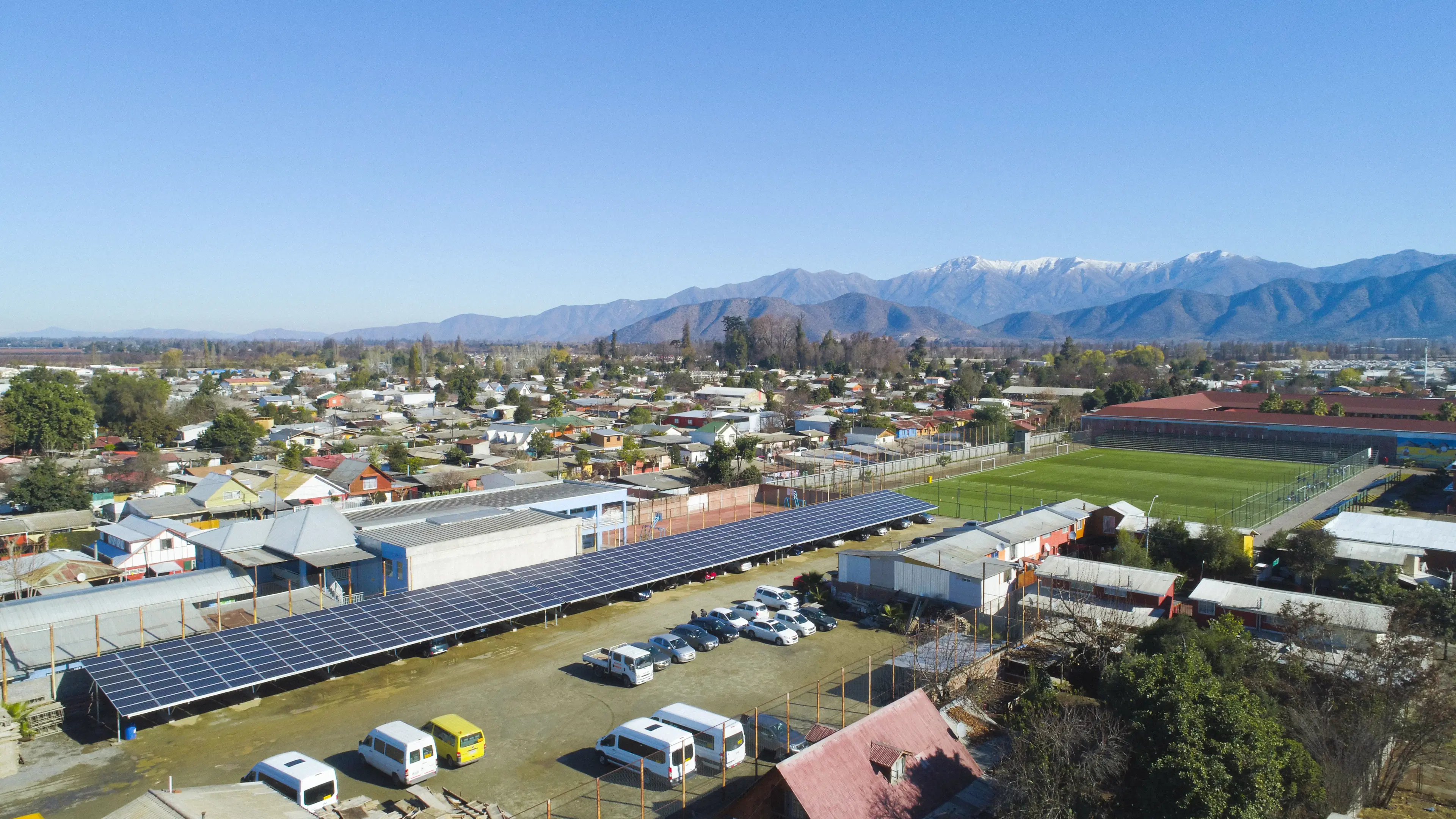 Instalación solar Instituto Santa Teresa de los Andes