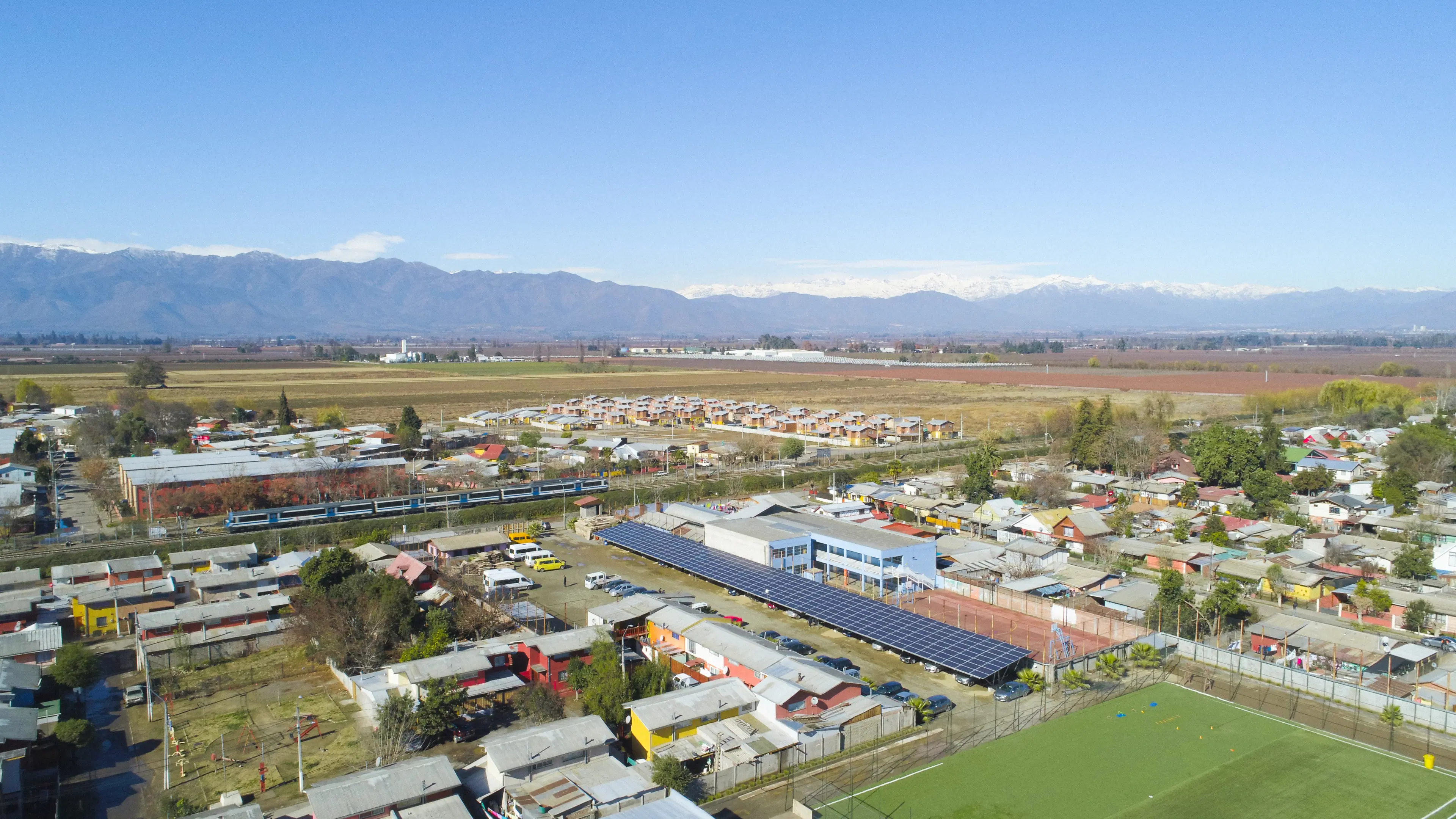 Instalación solar Instituto Santa Teresa de los Andes
