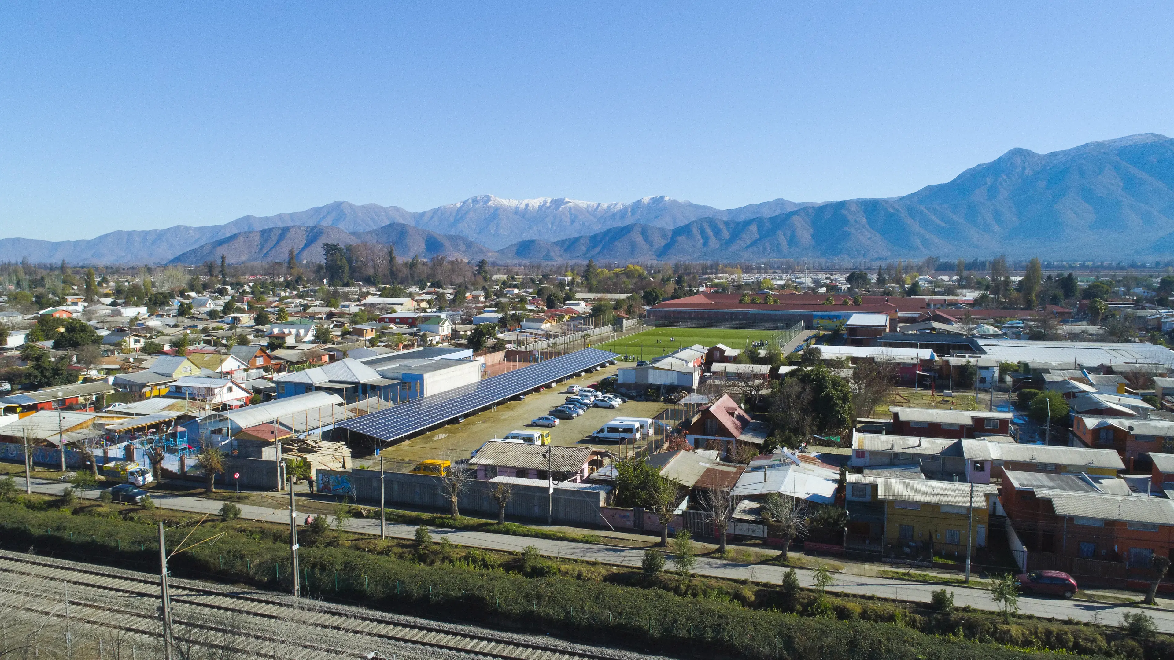 Instalación solar Instituto Santa Teresa de los Andes