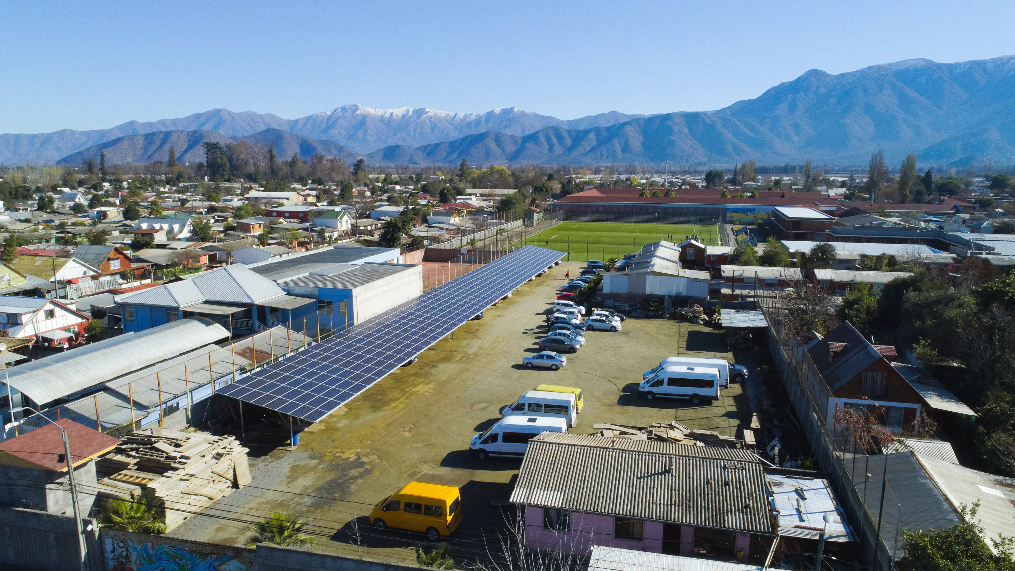 Instalación solar Instituto Santa Teresa de los Andes