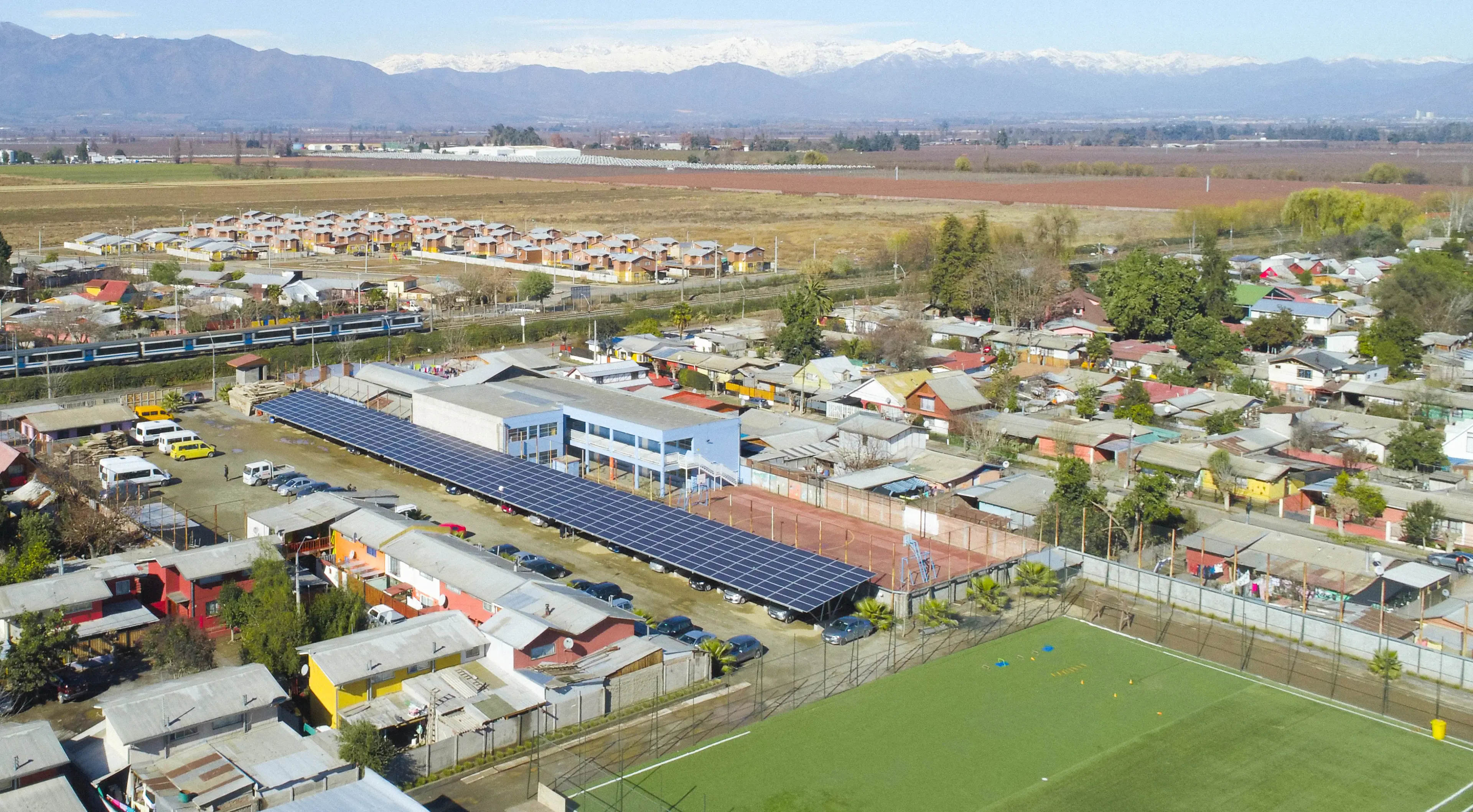 Proyecto de energía solar Instituto Santa Teresa de los Andes