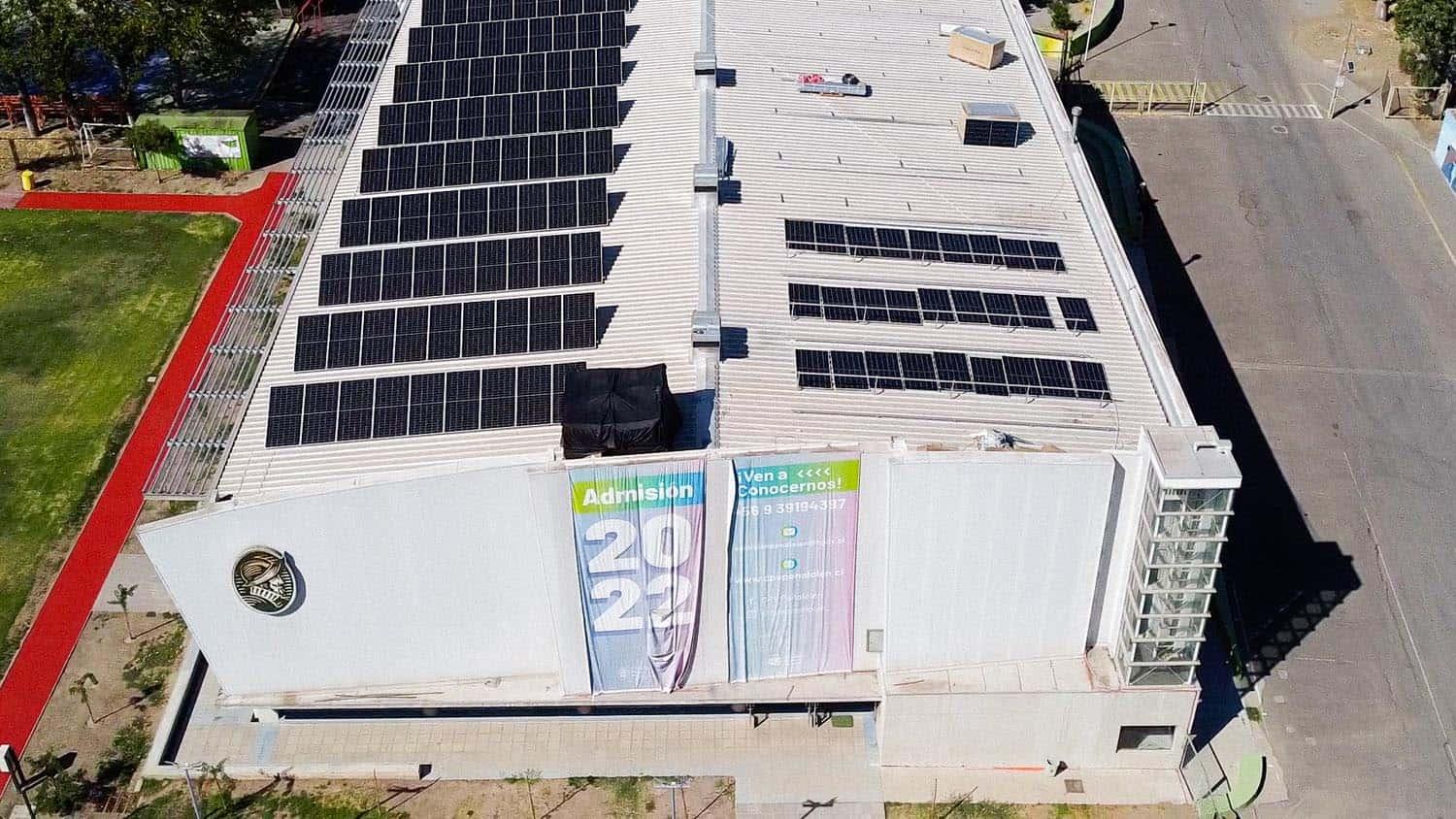 Instalación solar ISP School