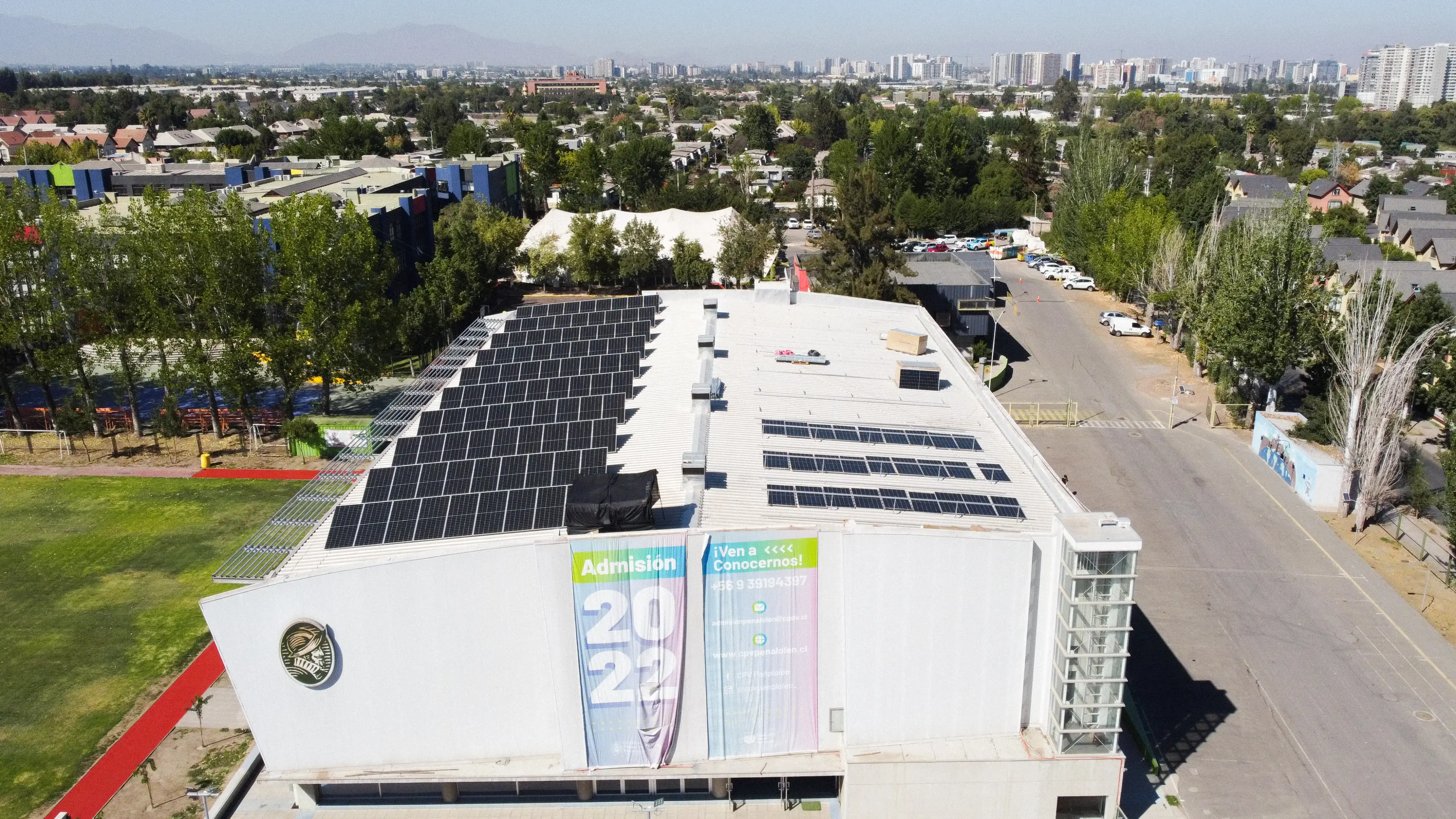 Instalación solar ISP School