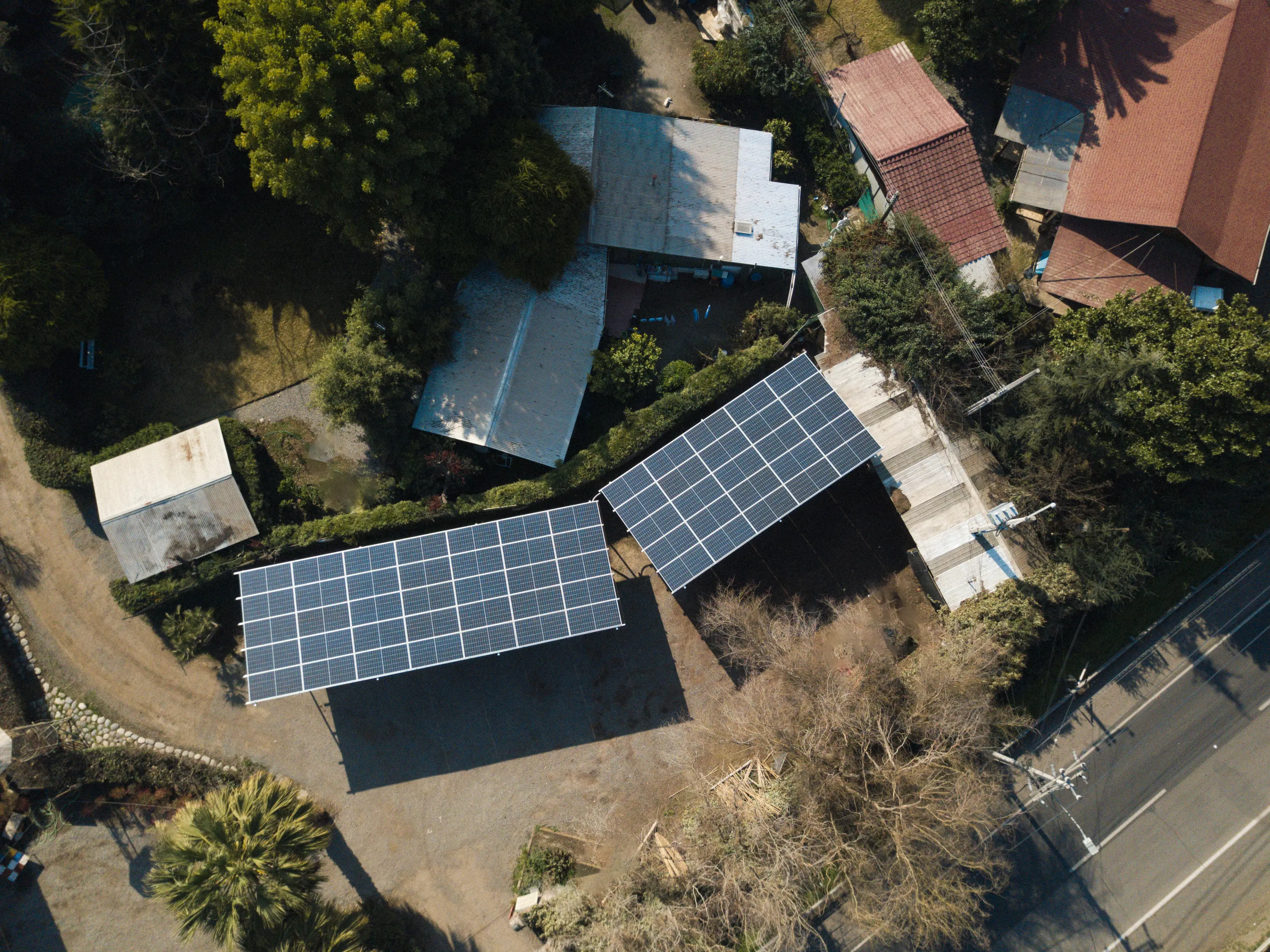 Instalación solar Jardín El Palomar