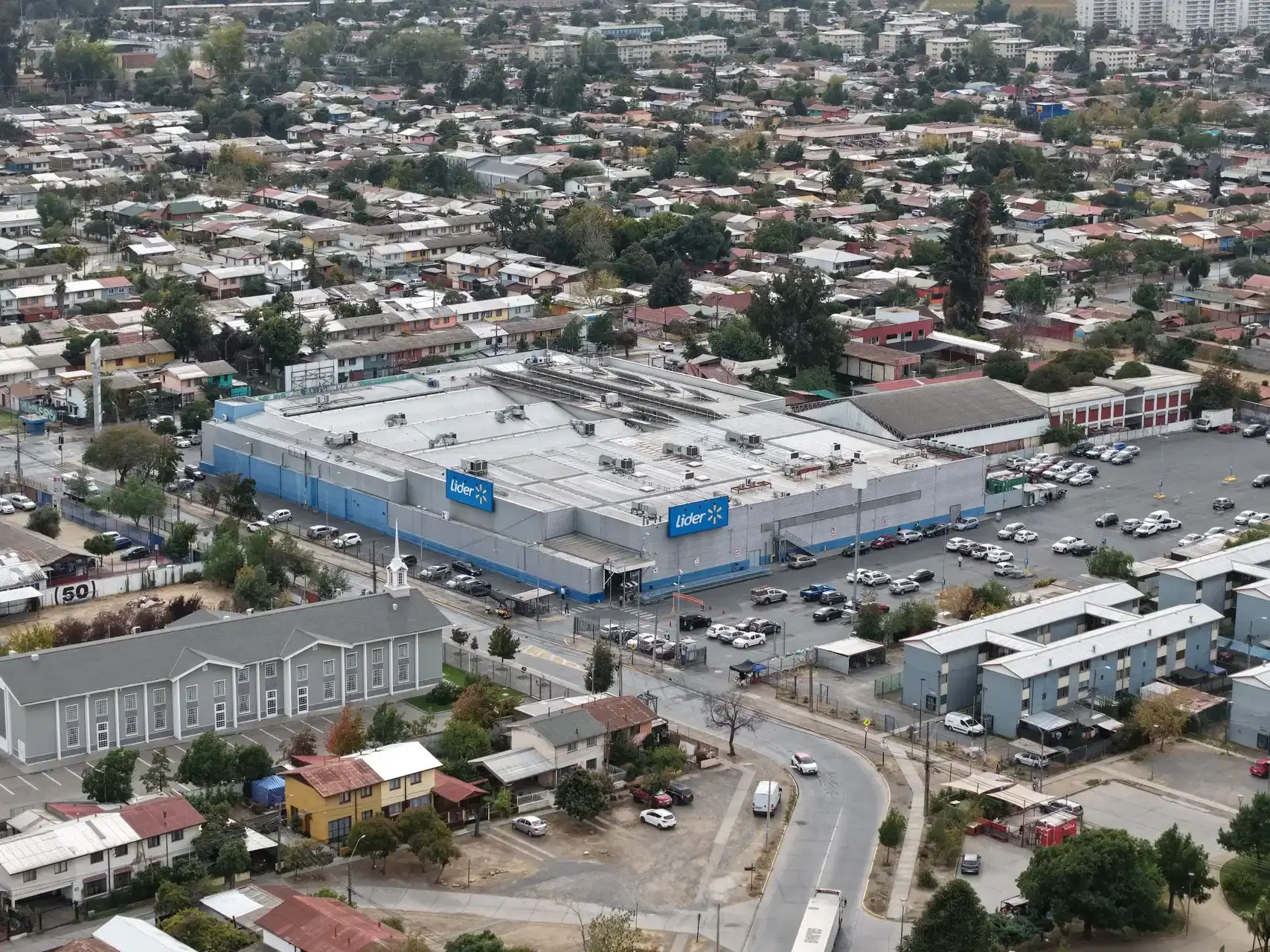 Instalación solar Lider Recreo