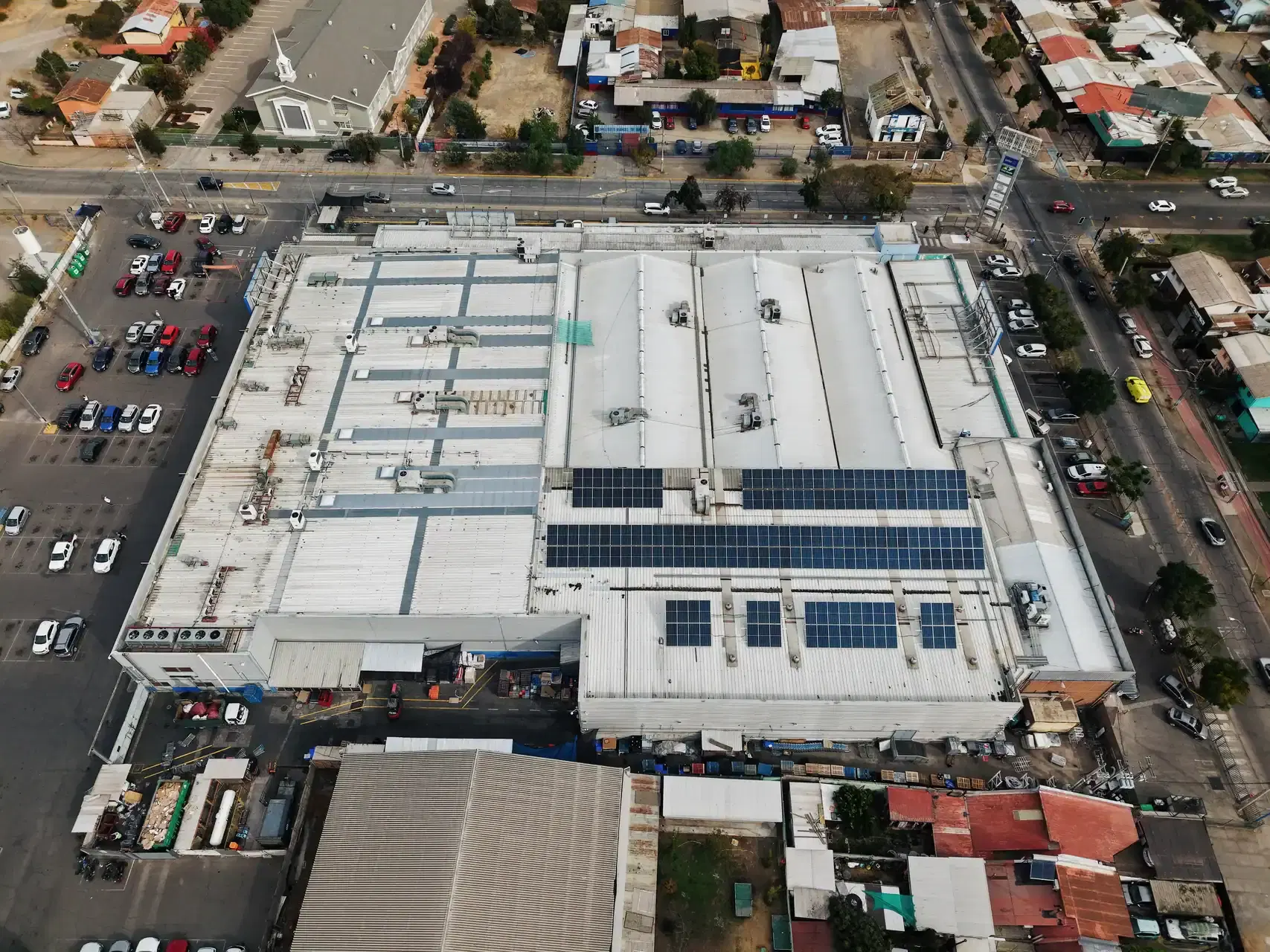 Instalación solar Lider Recreo