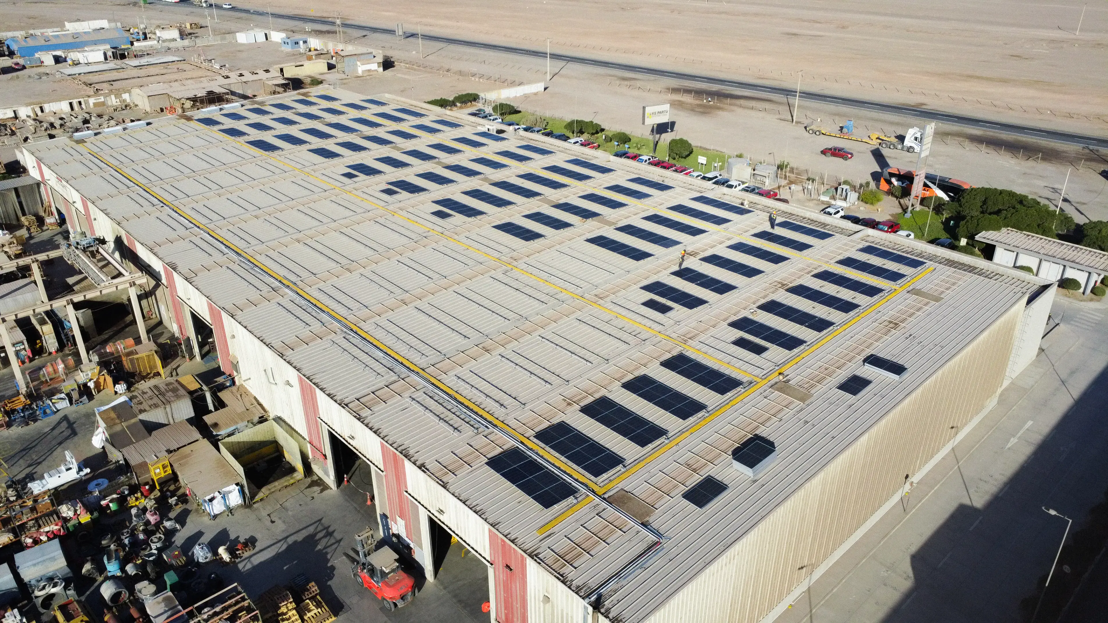 Instalación solar Parque Industrial