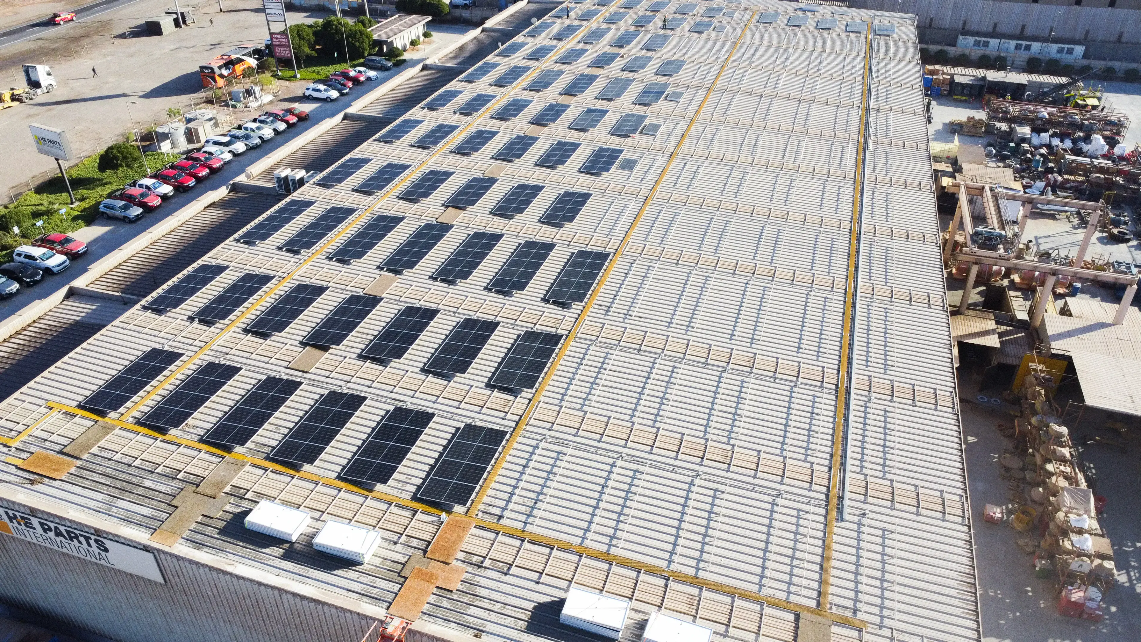 Instalación solar Parque Industrial