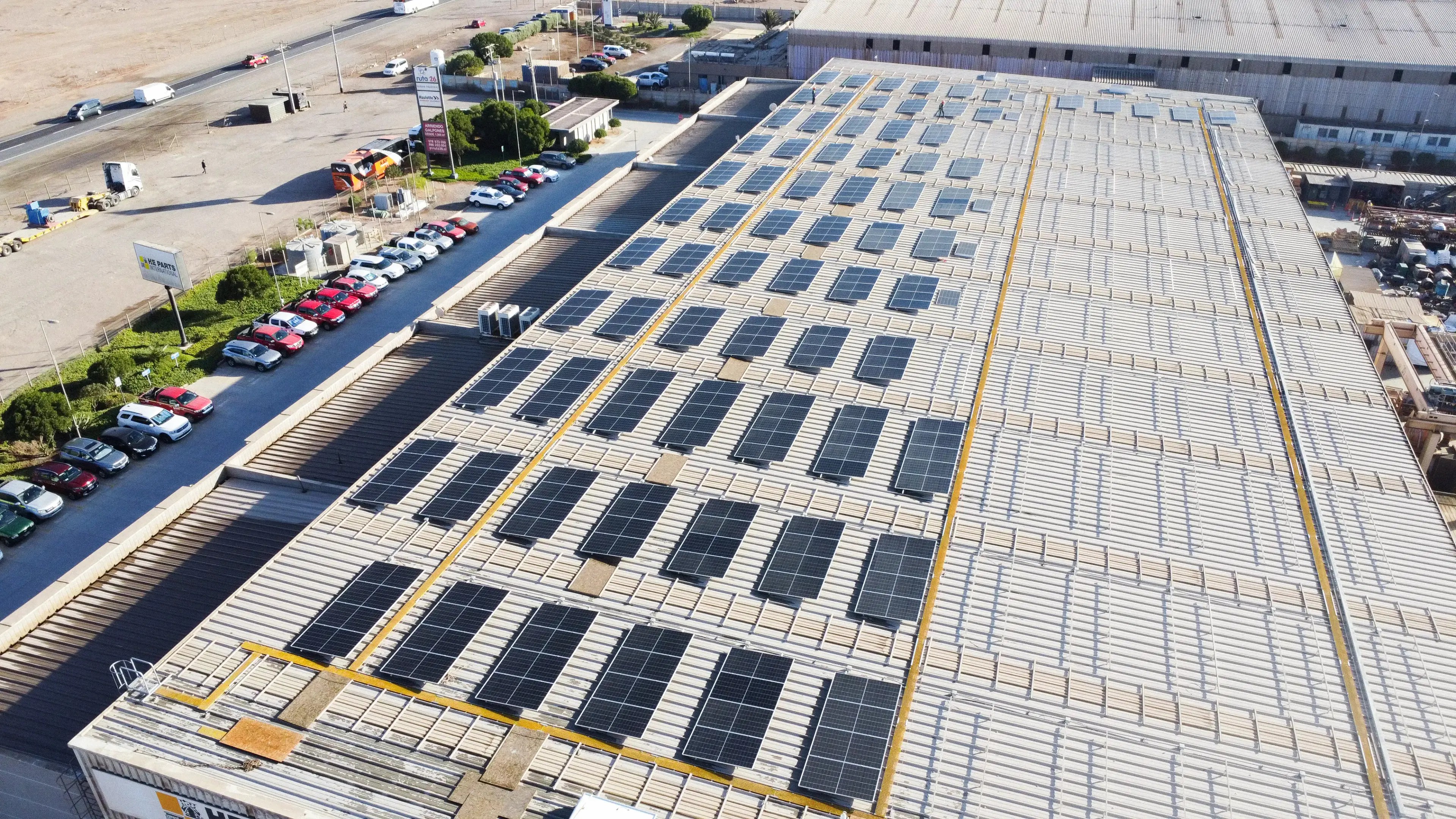 Instalación solar Parque Industrial