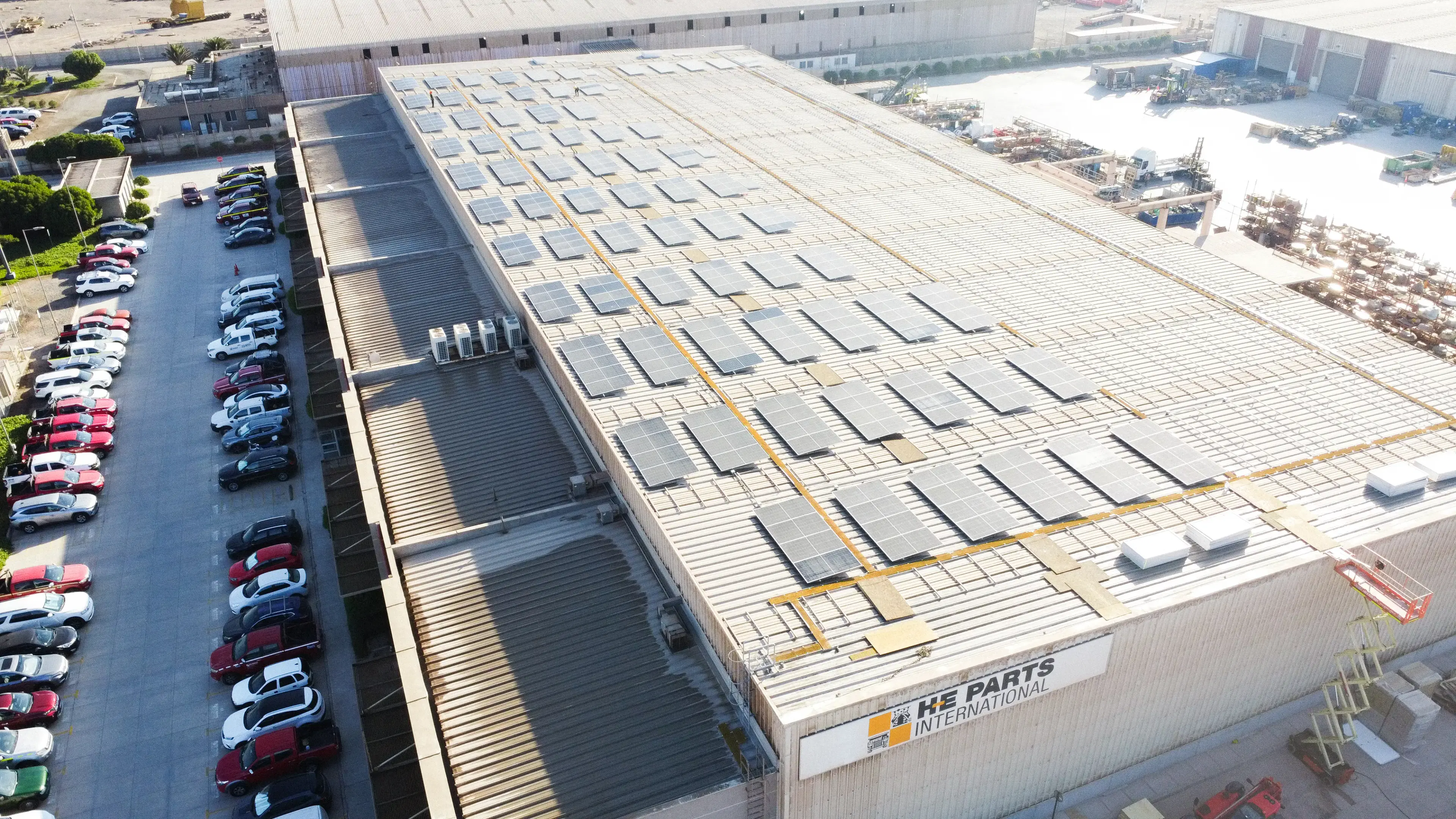 Instalación solar Parque Industrial