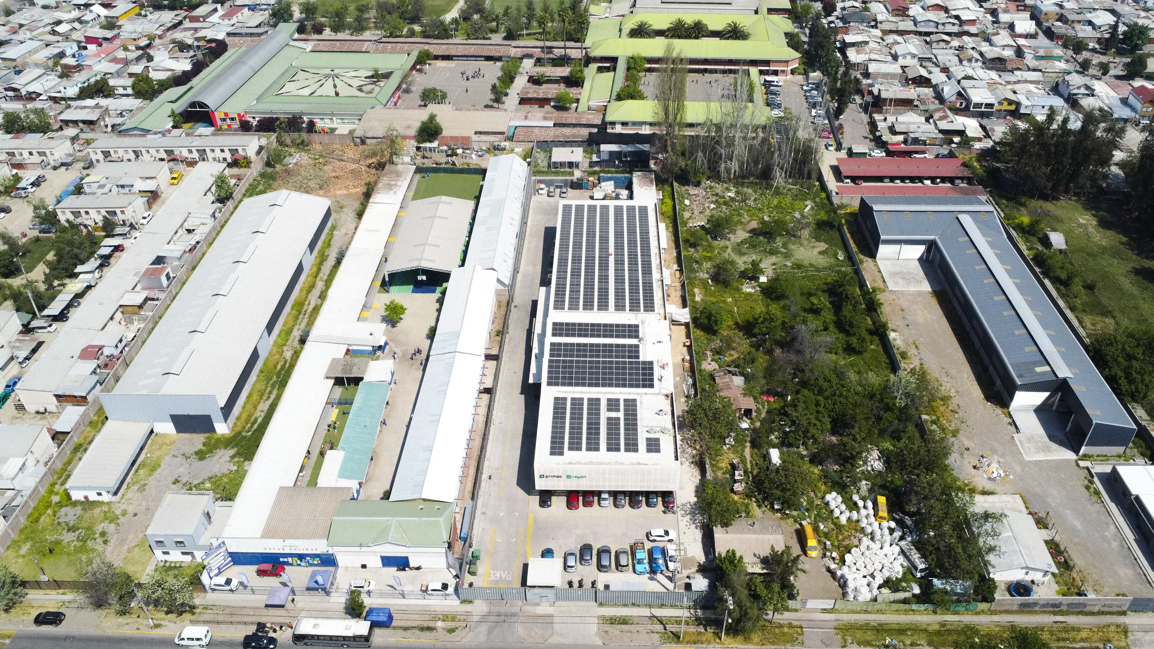 Instalación solar Primec