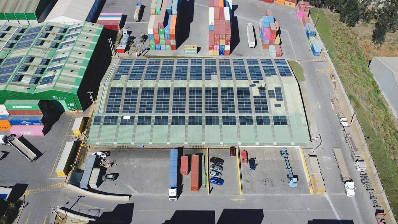 Instalación solar Puerto Columbo San Antonio I