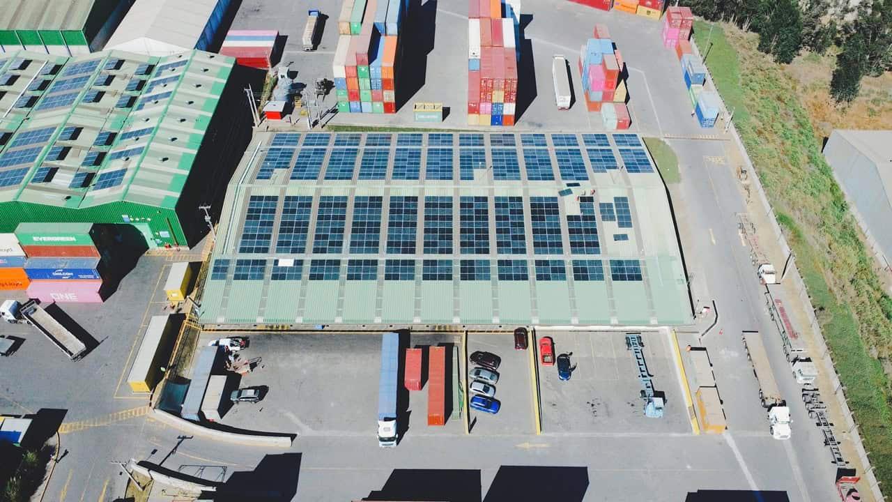 Instalación solar Puerto Columbo San Antonio I