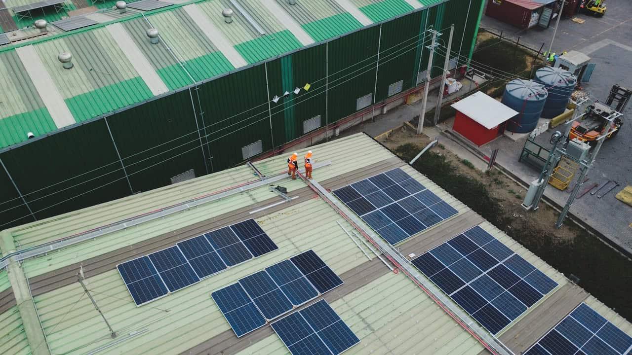 Instalación solar Puerto Columbo San Antonio I