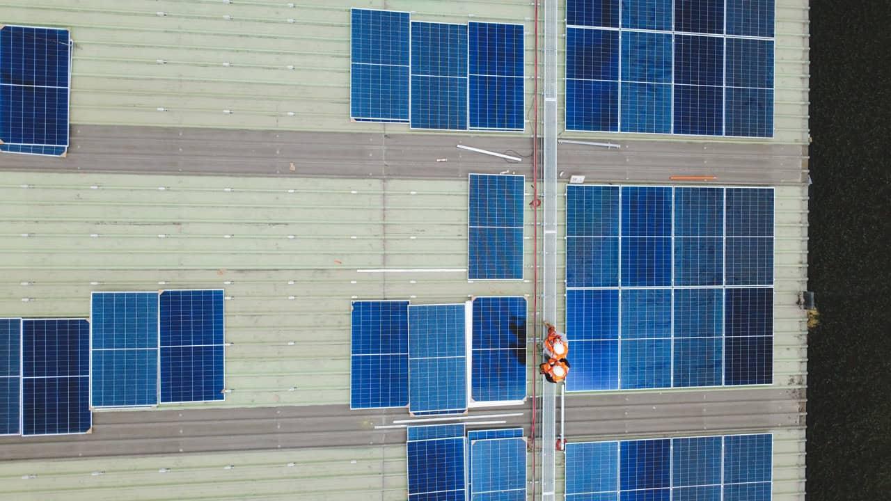 Instalación solar Puerto Columbo San Antonio I