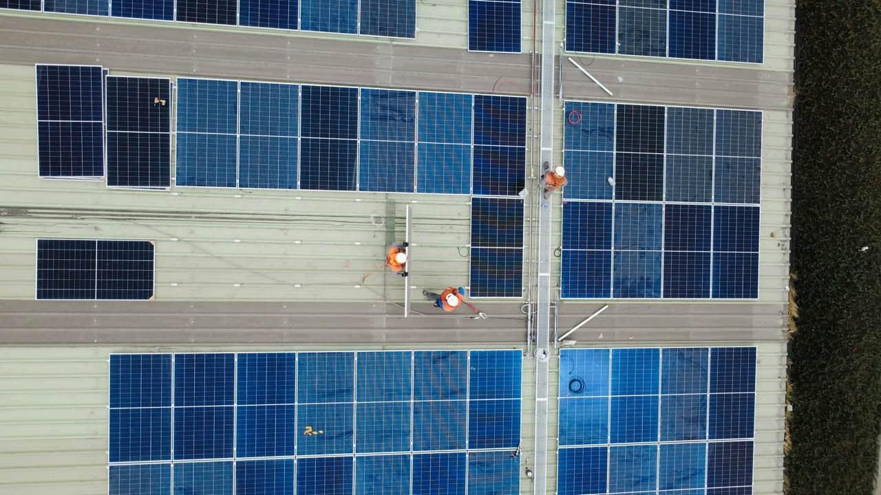 Instalación solar Puerto Columbo San Antonio I