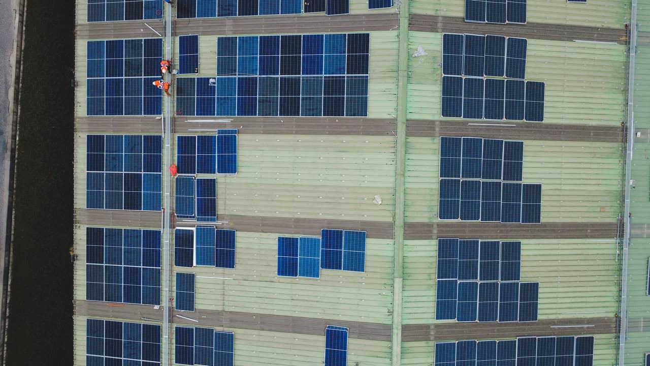 Instalación solar Puerto Columbo San Antonio I