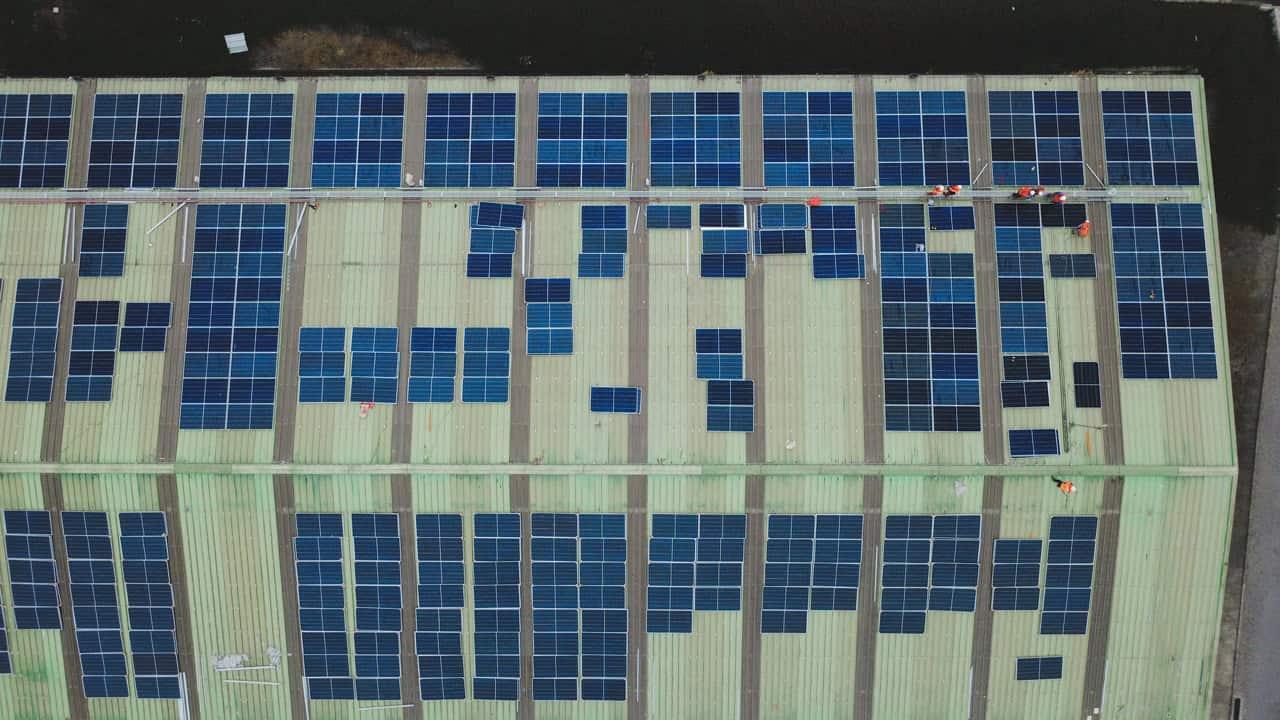 Instalación solar Puerto Columbo San Antonio I